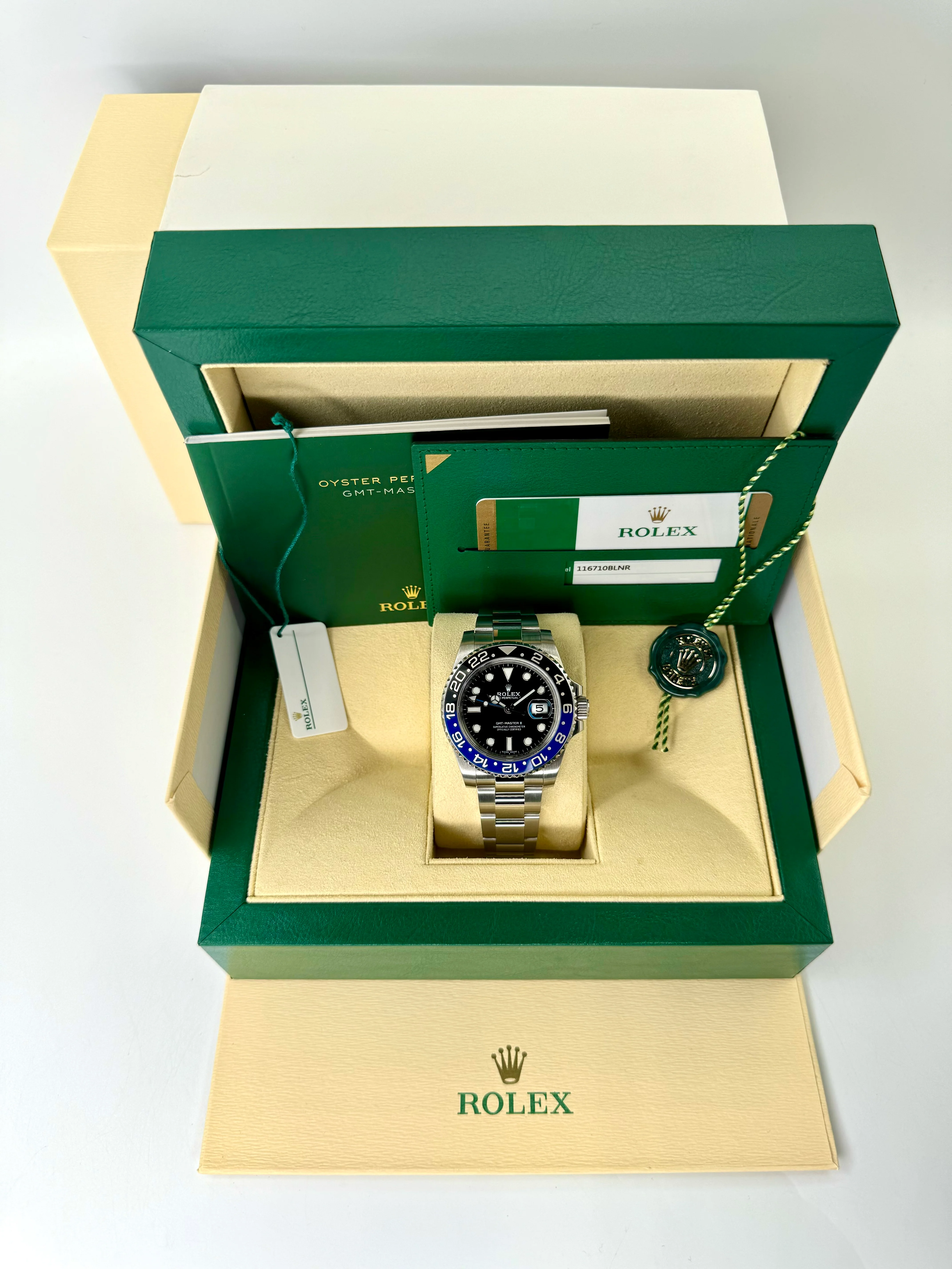 2017 Rolex GMT-Master II "Batman" 40mm 116710BLNR Oyster - Image 12