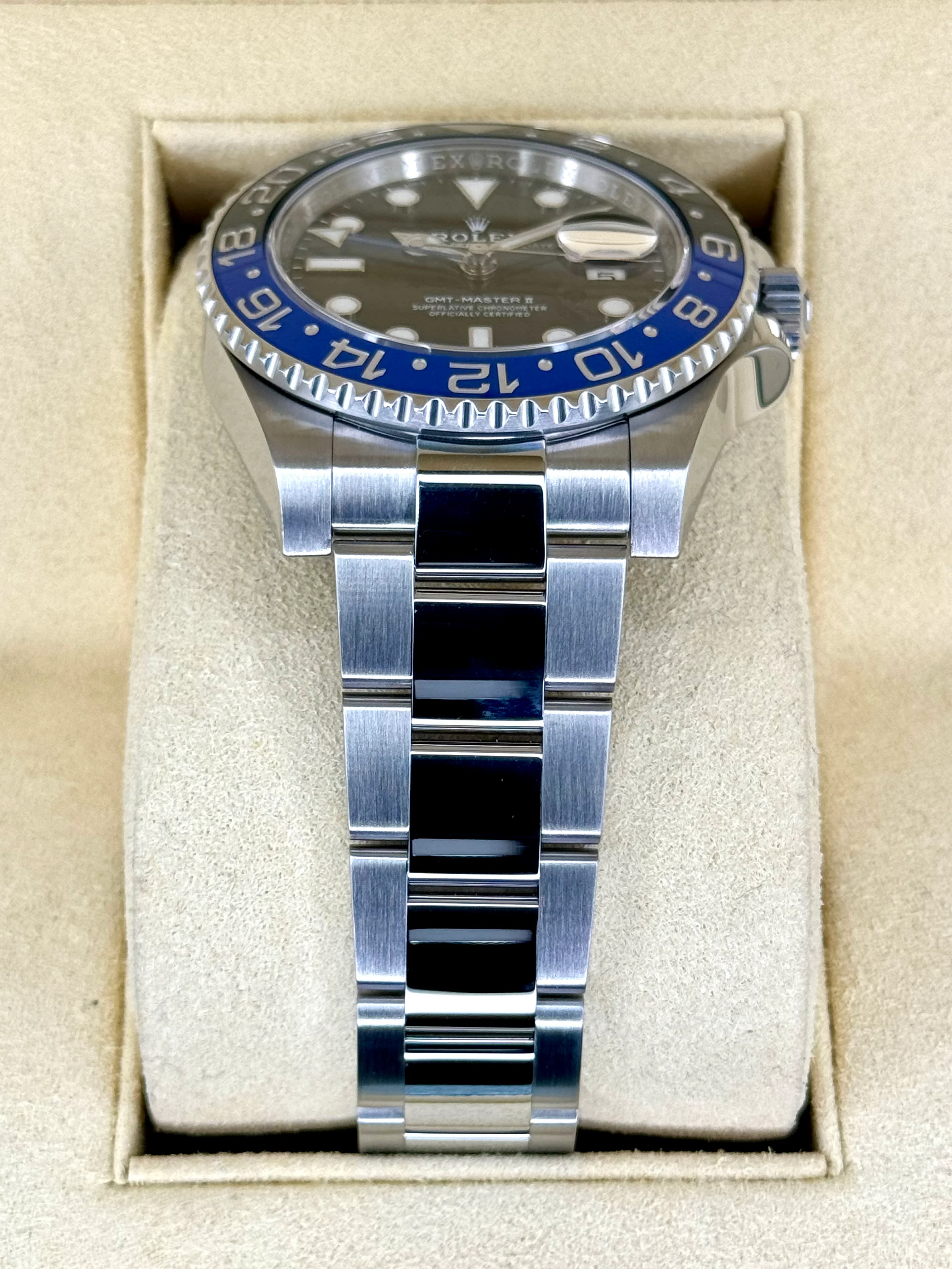 2017 Rolex GMT-Master II "Batman" 40mm 116710BLNR Oyster - Image 3