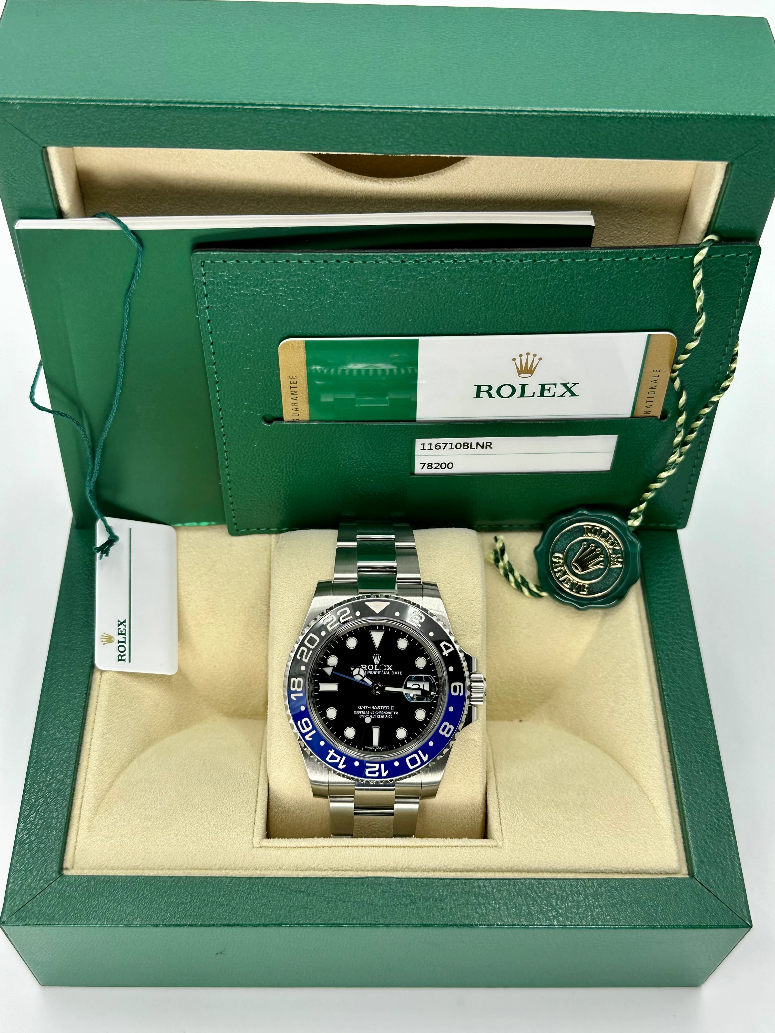 2017 Rolex GMT-Master II "Batman" 40mm 116710BLNR Oyster - Image 11