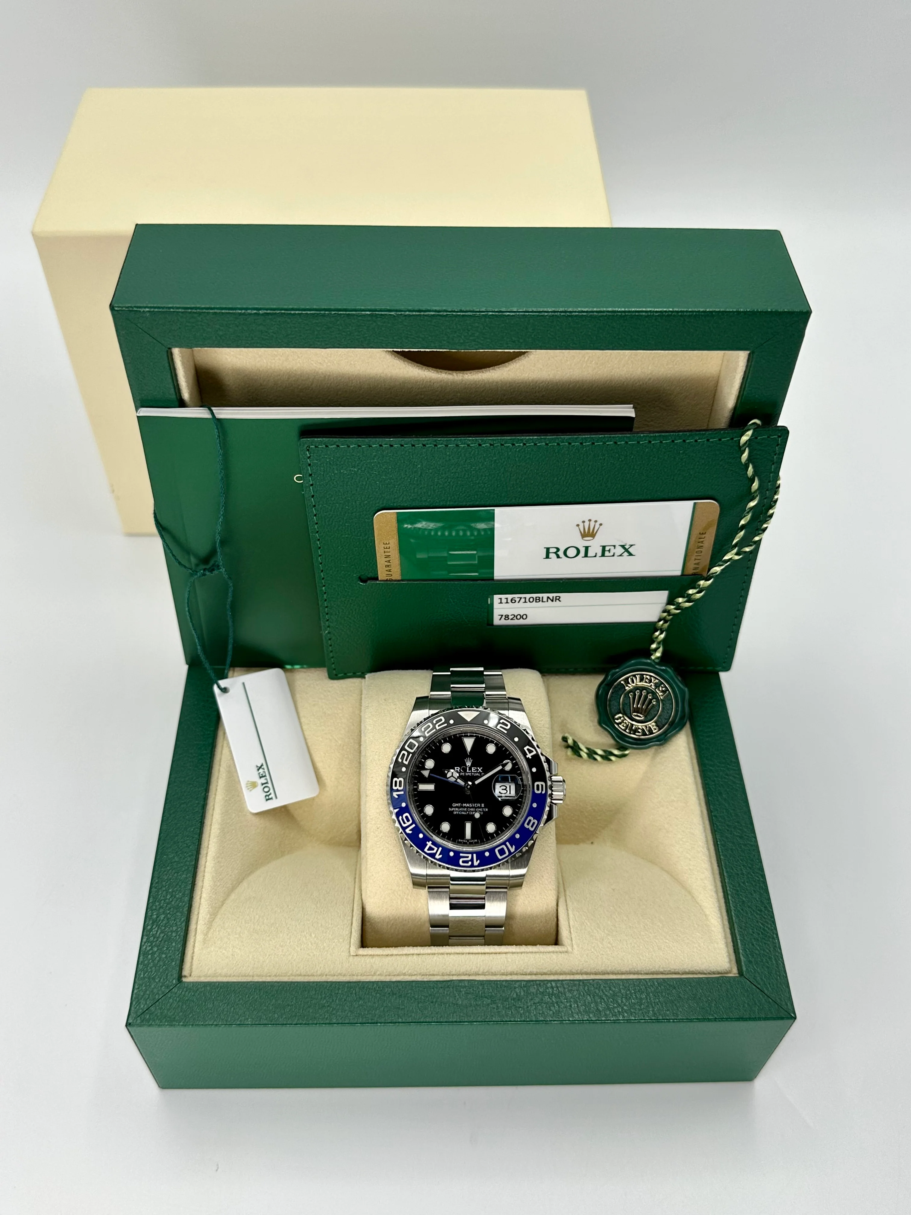 2017 Rolex GMT-Master II "Batman" 40mm 116710BLNR Oyster - Image 12