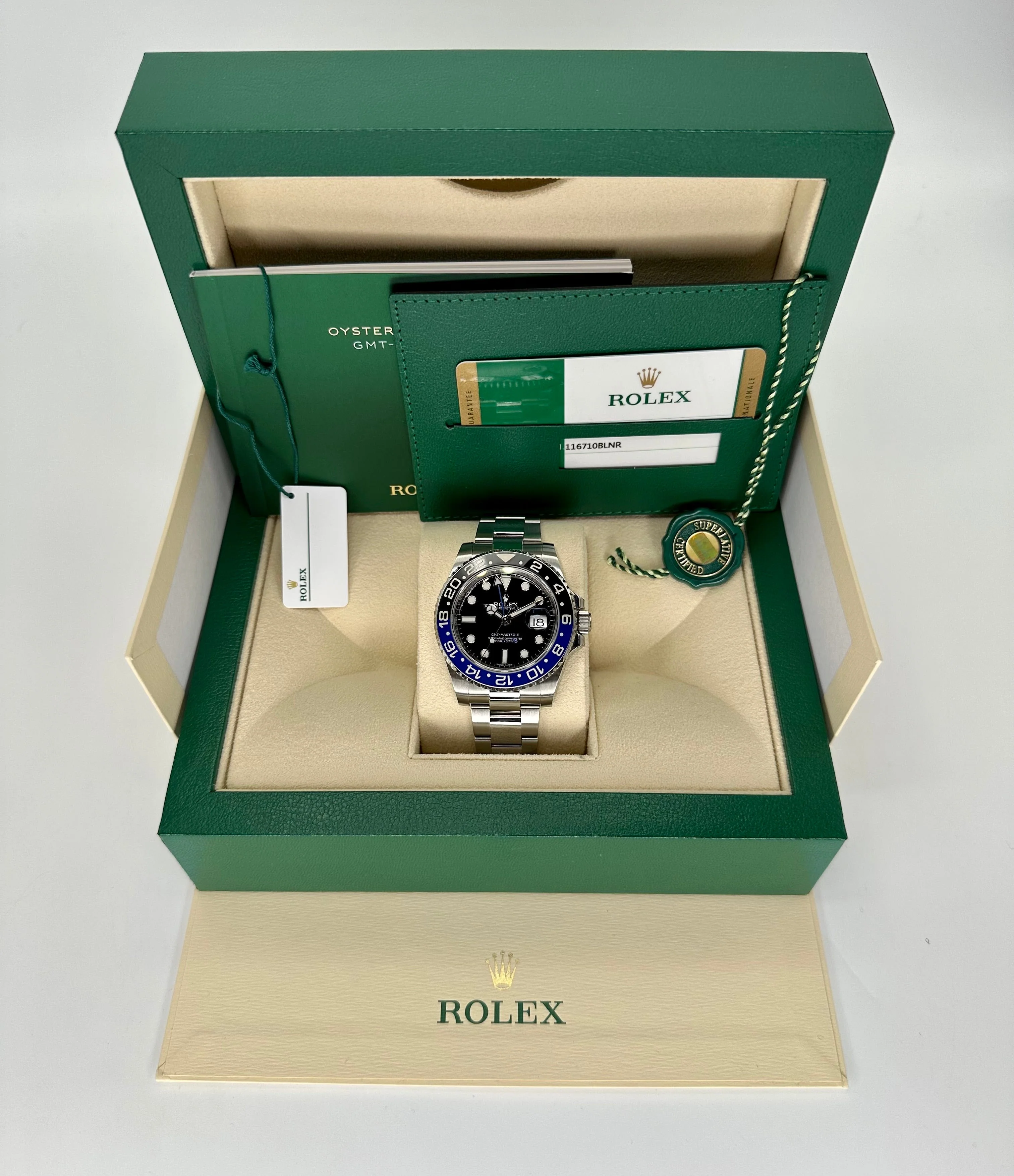 2017 Rolex GMT-Master II "Batman" 40mm 116710BLNR Oyster - Image 11