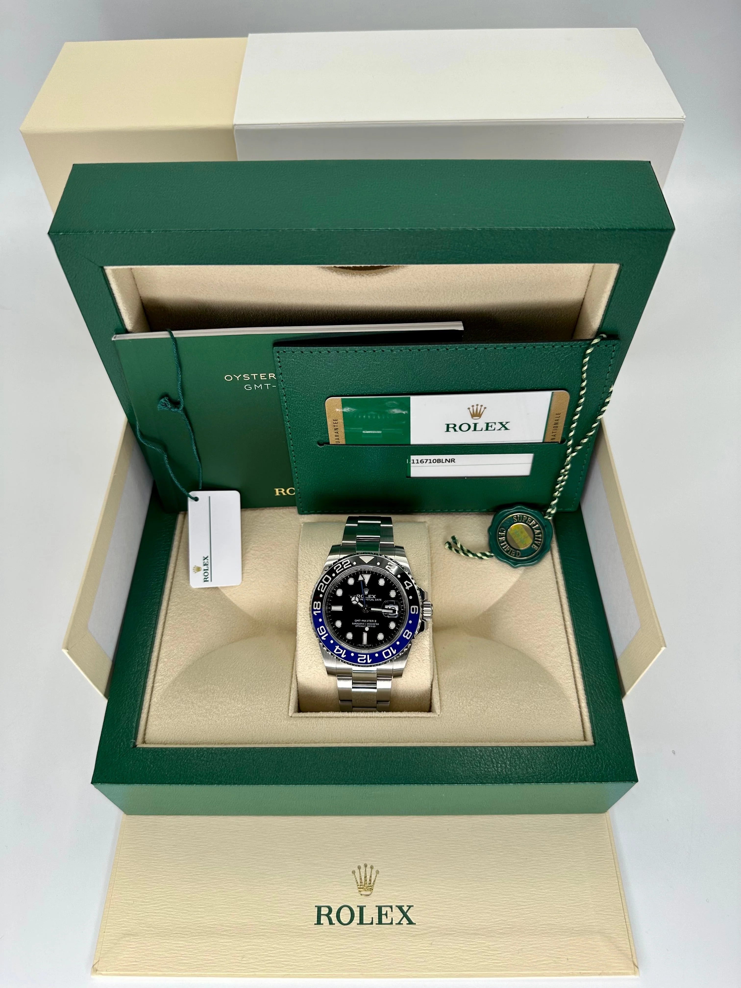 2017 Rolex GMT-Master II "Batman" 40mm 116710BLNR Oyster - Image 12