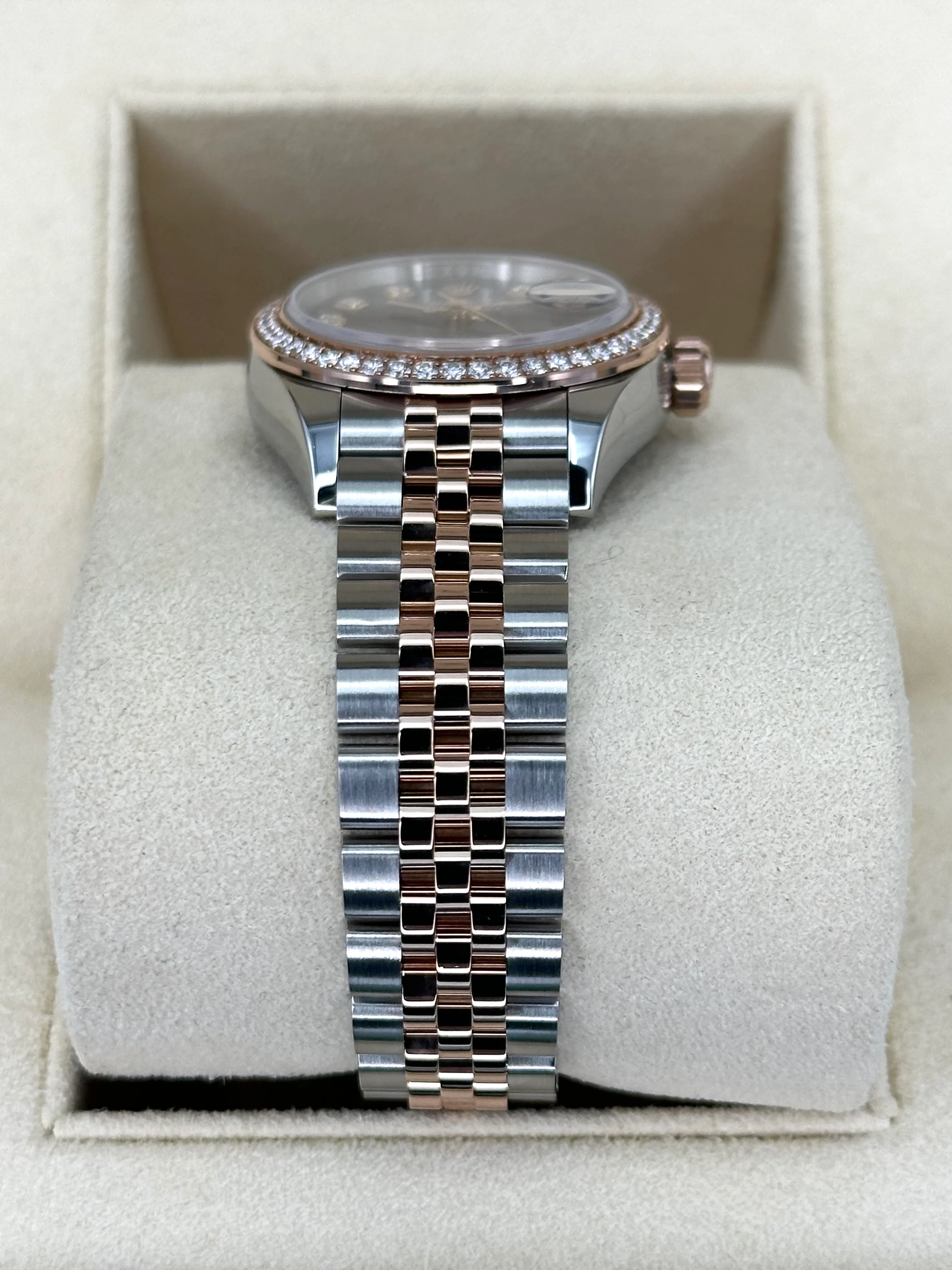 2017 Rolex Lady-Datejust 28mm 279381RBR Two-Tone Purple Diamond Dial - Image 3