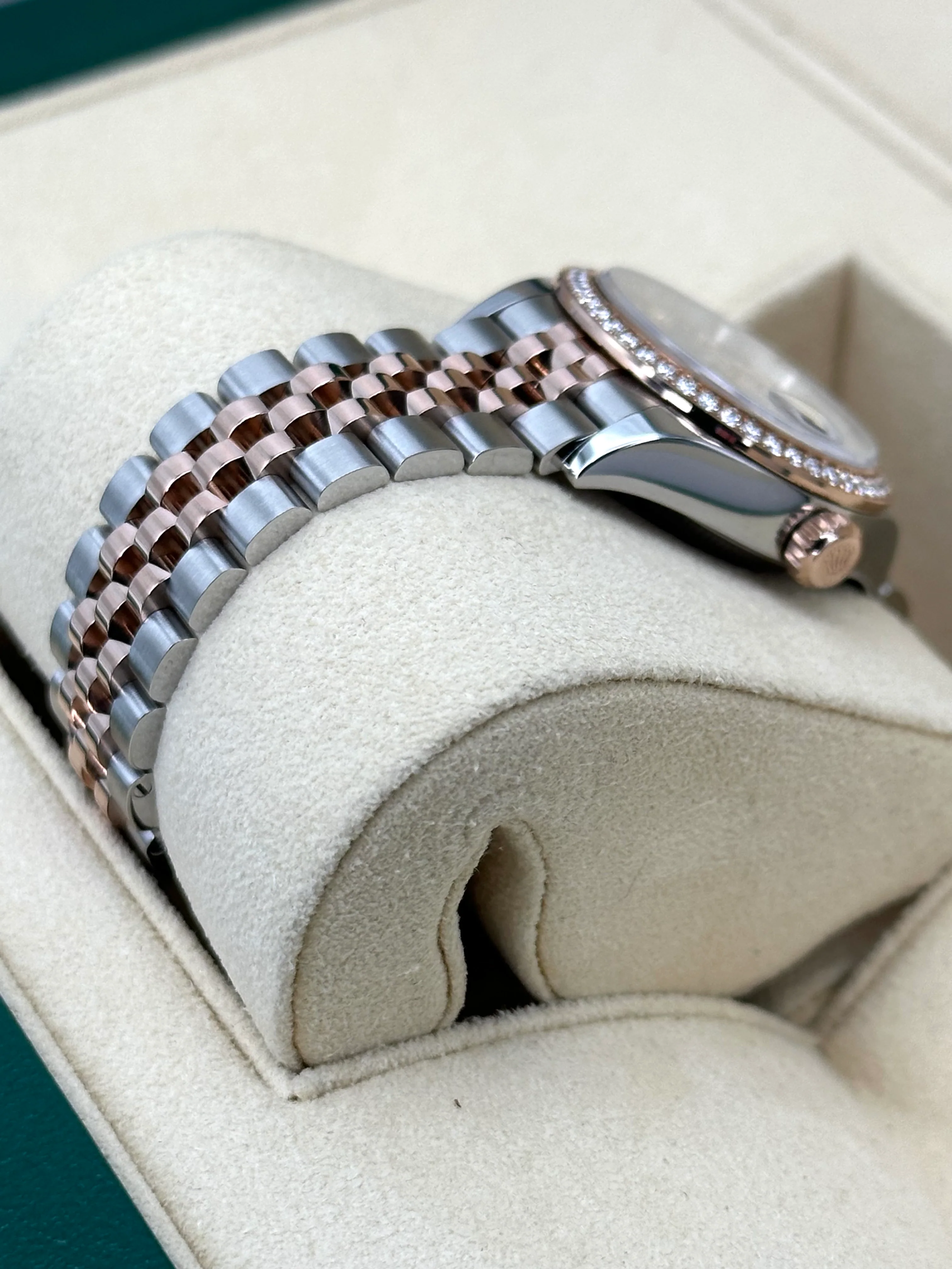 2017 Rolex Lady-Datejust 28mm 279381RBR Two-Tone Purple Diamond Dial - Image 5