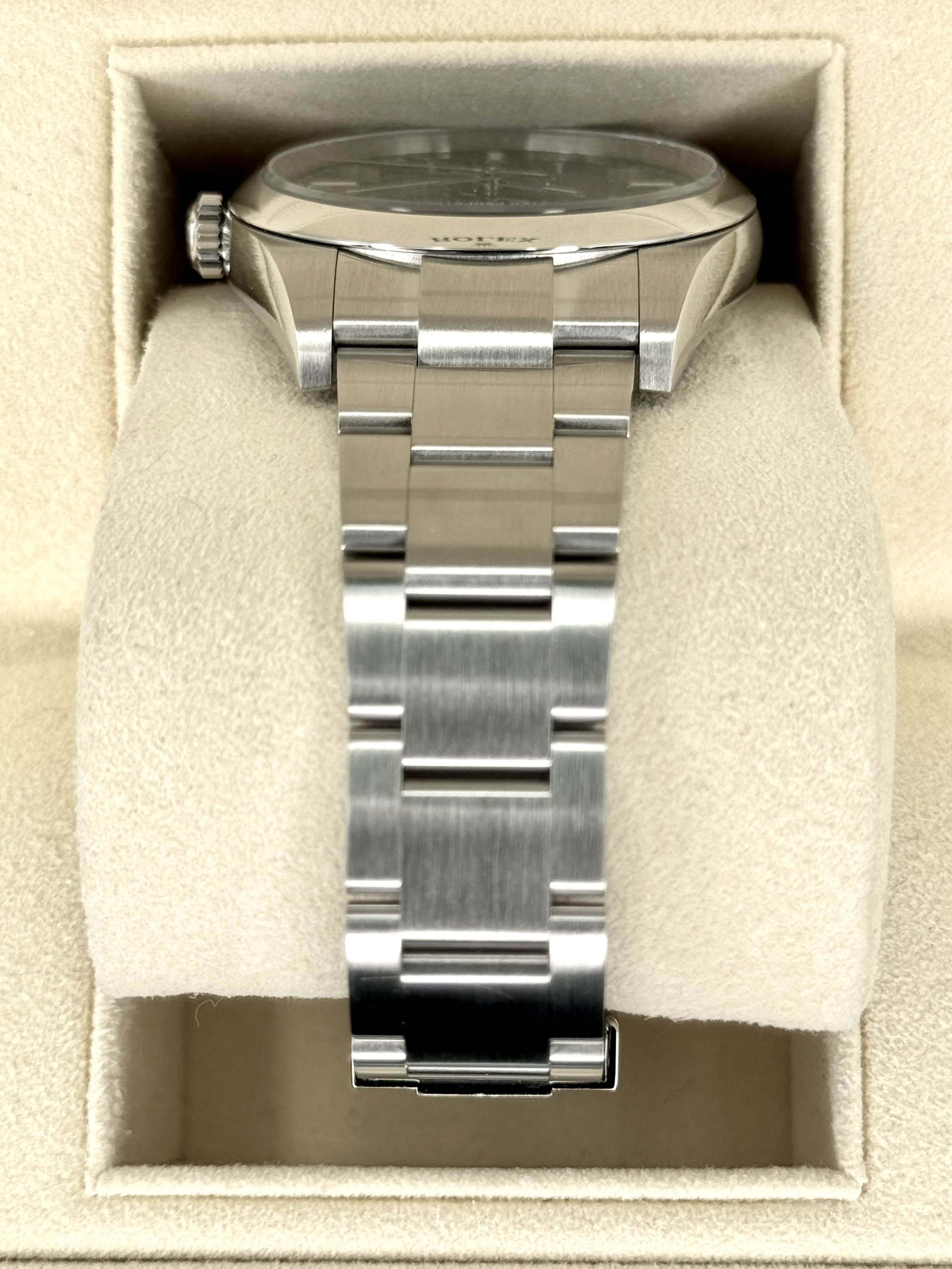2017 Rolex Oyster Perpetual 39mm 114300 Rhodium Dial - Image 4