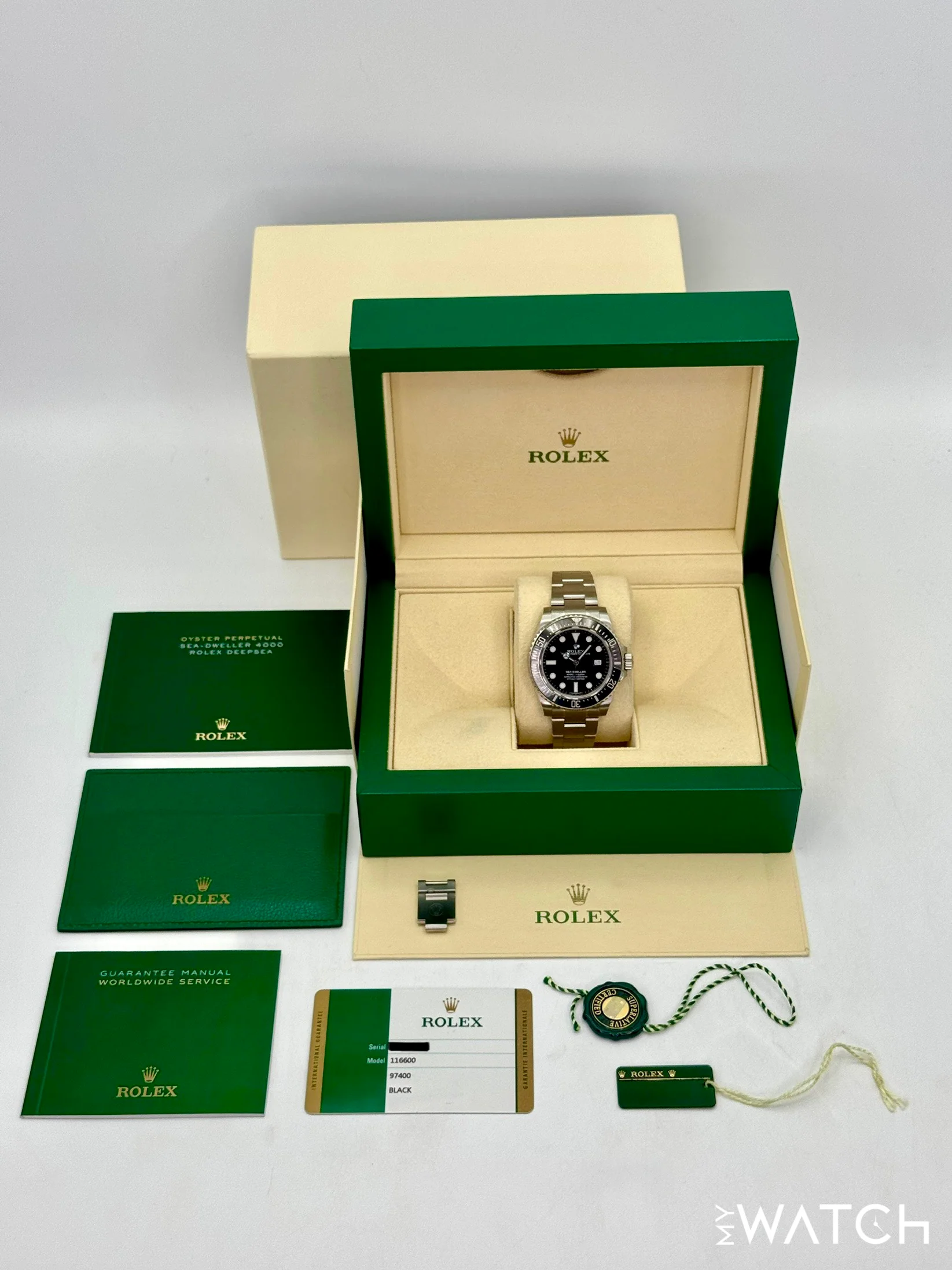 2017 Rolex Sea-Dweller 4000 "SD4K" 40mm 116600 Black Dial - Image 10