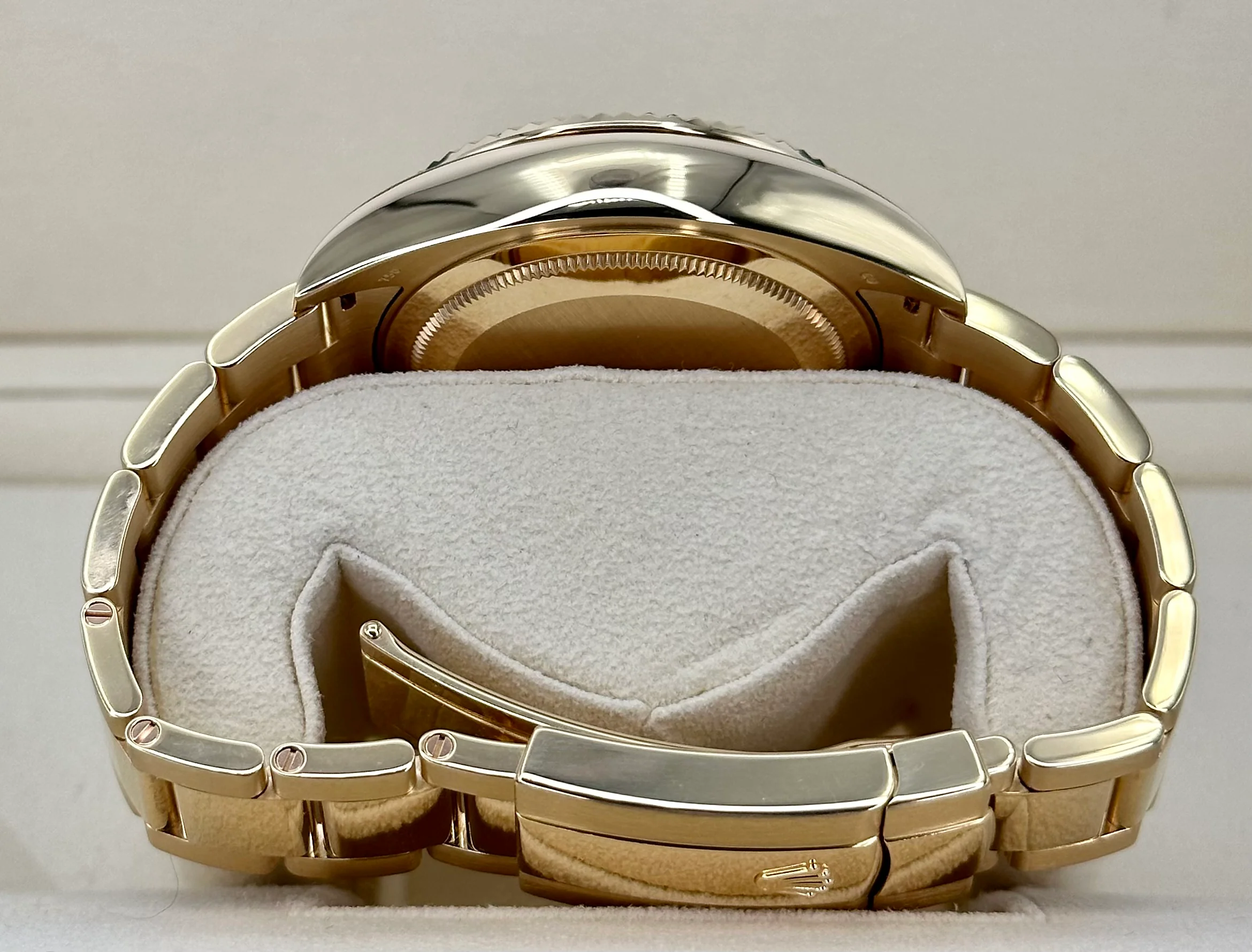 2017 Rolex Sky-Dweller 42mm 326938 Yellow Gold Oyster Champagne Dial - Image 10