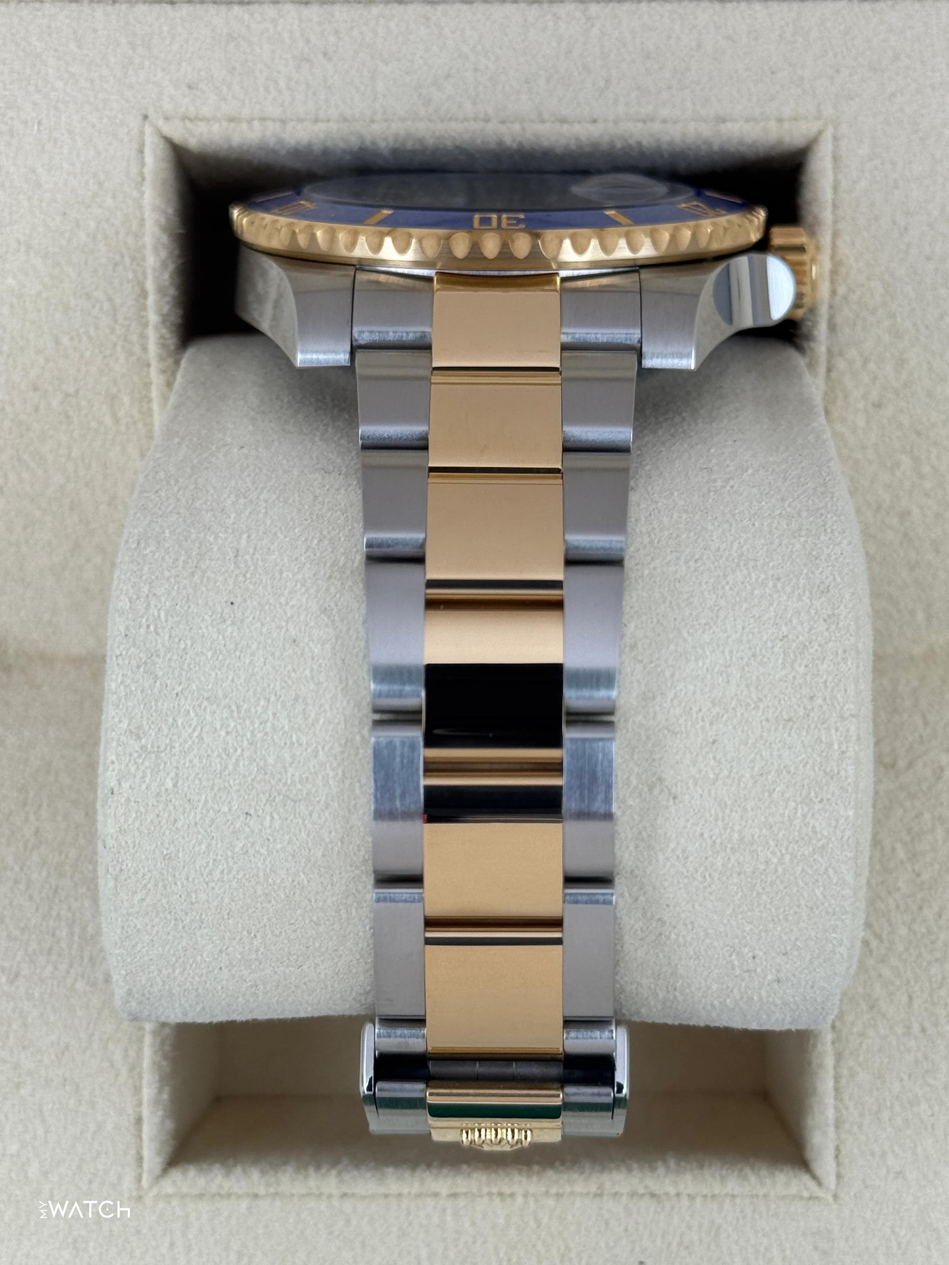 2017 Rolex Submariner "Bluesy" 40mm 116613LB Two-Tone Blue Dial - Image 3