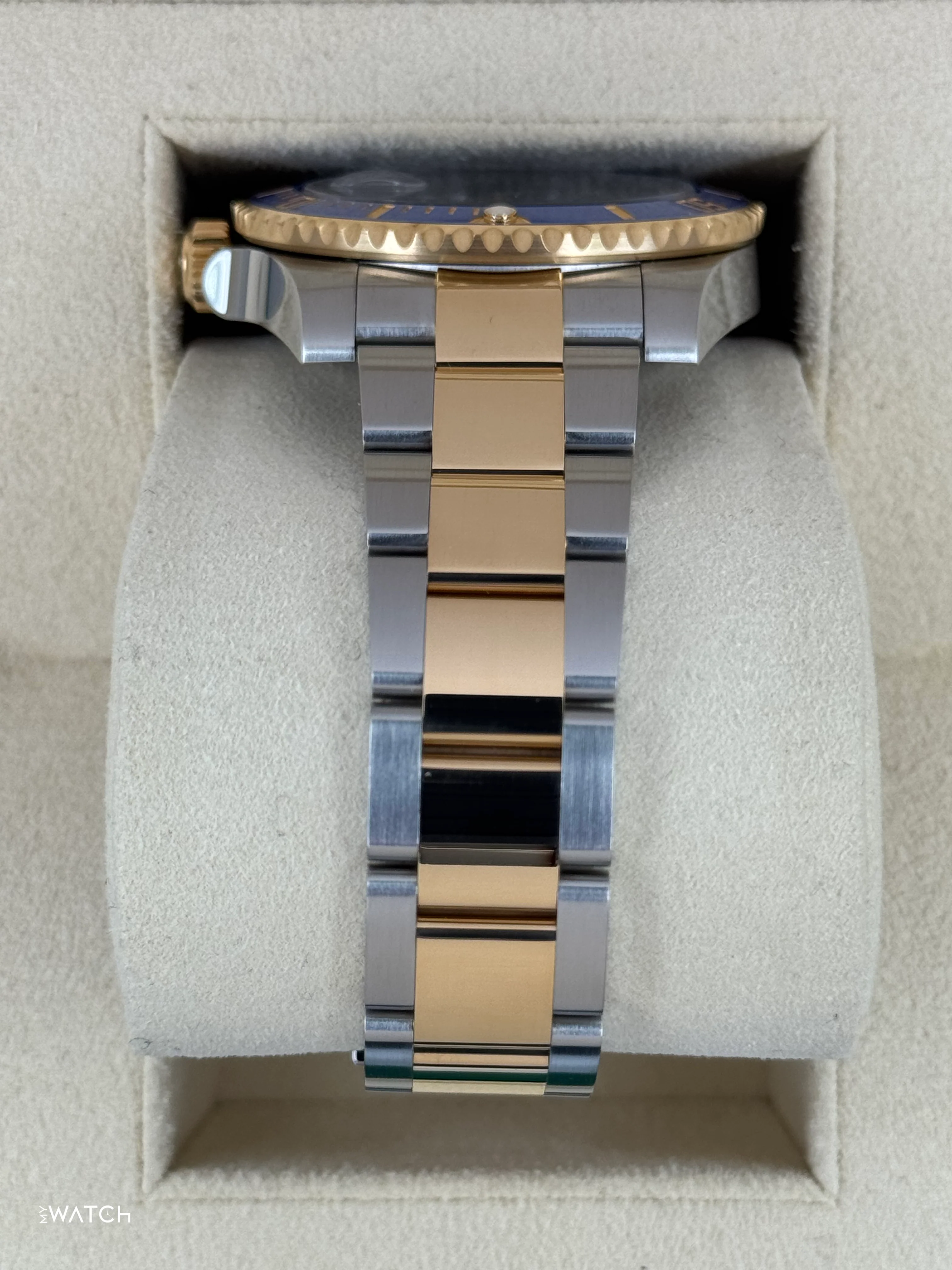 2017 Rolex Submariner "Bluesy" 40mm 116613LB Two-Tone Blue Dial - Image 4