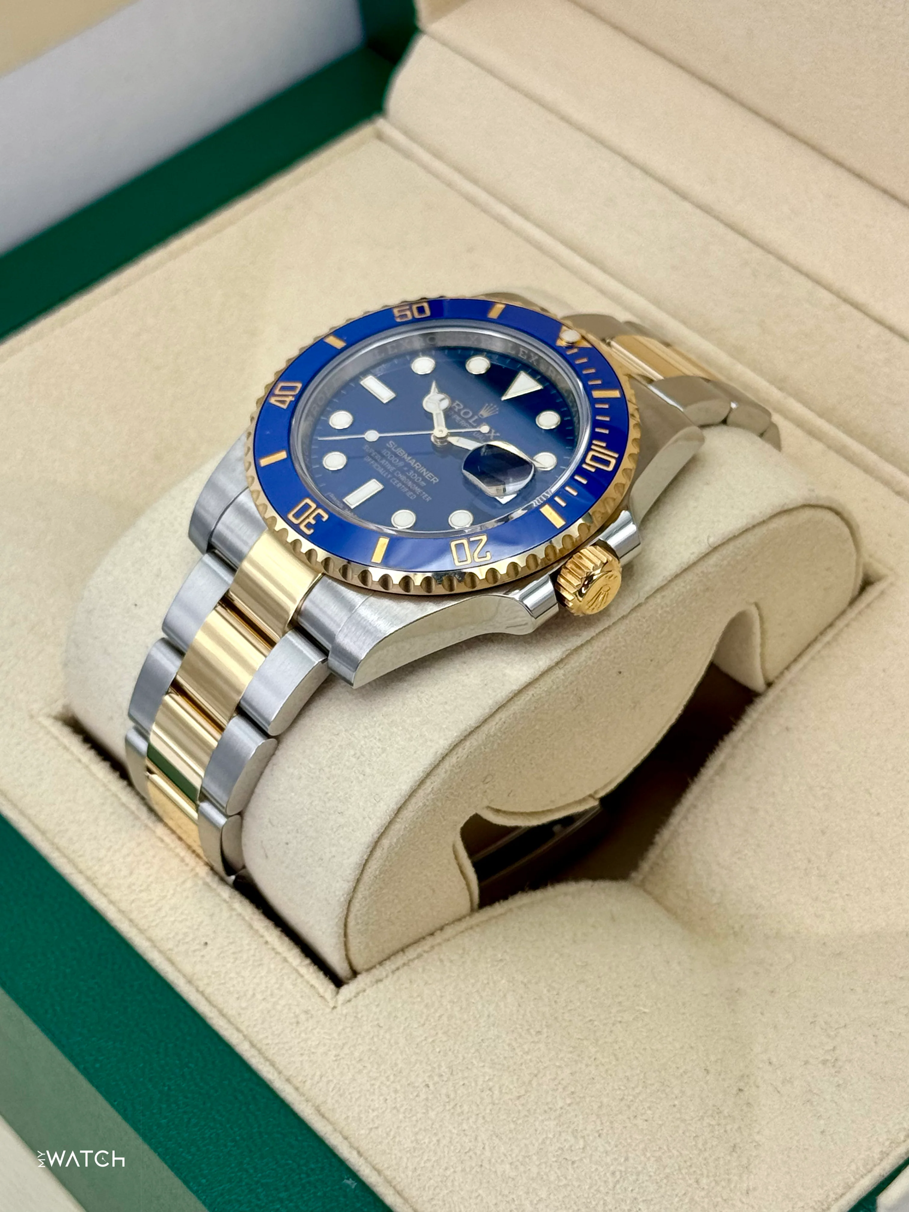2017 Rolex Submariner "Bluesy" 40mm 116613LB Two-Tone Blue Dial - Image 5