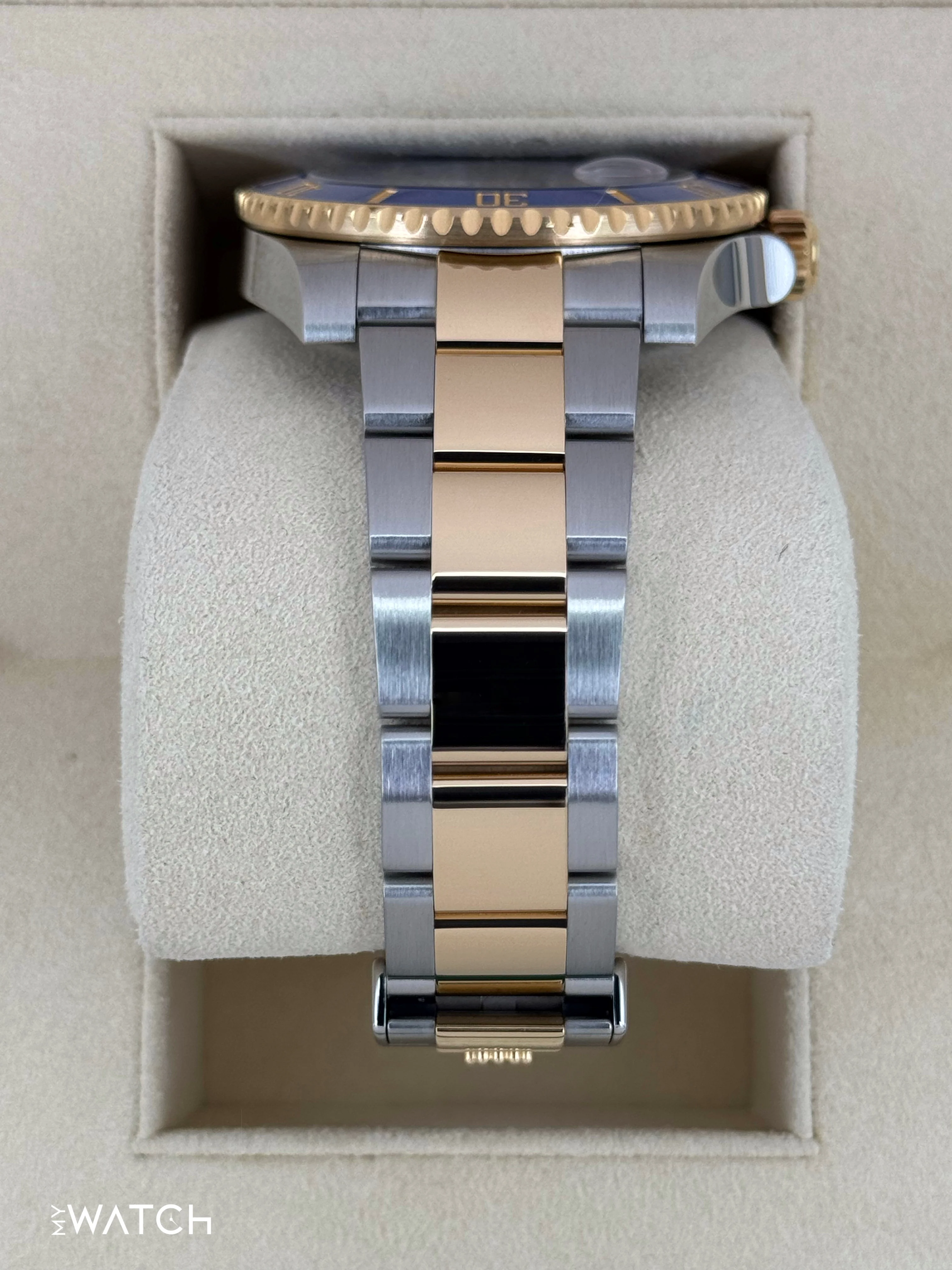 2017 Rolex Submariner "Bluesy" 40mm 116613LB Two-Tone Blue Dial - Image 3