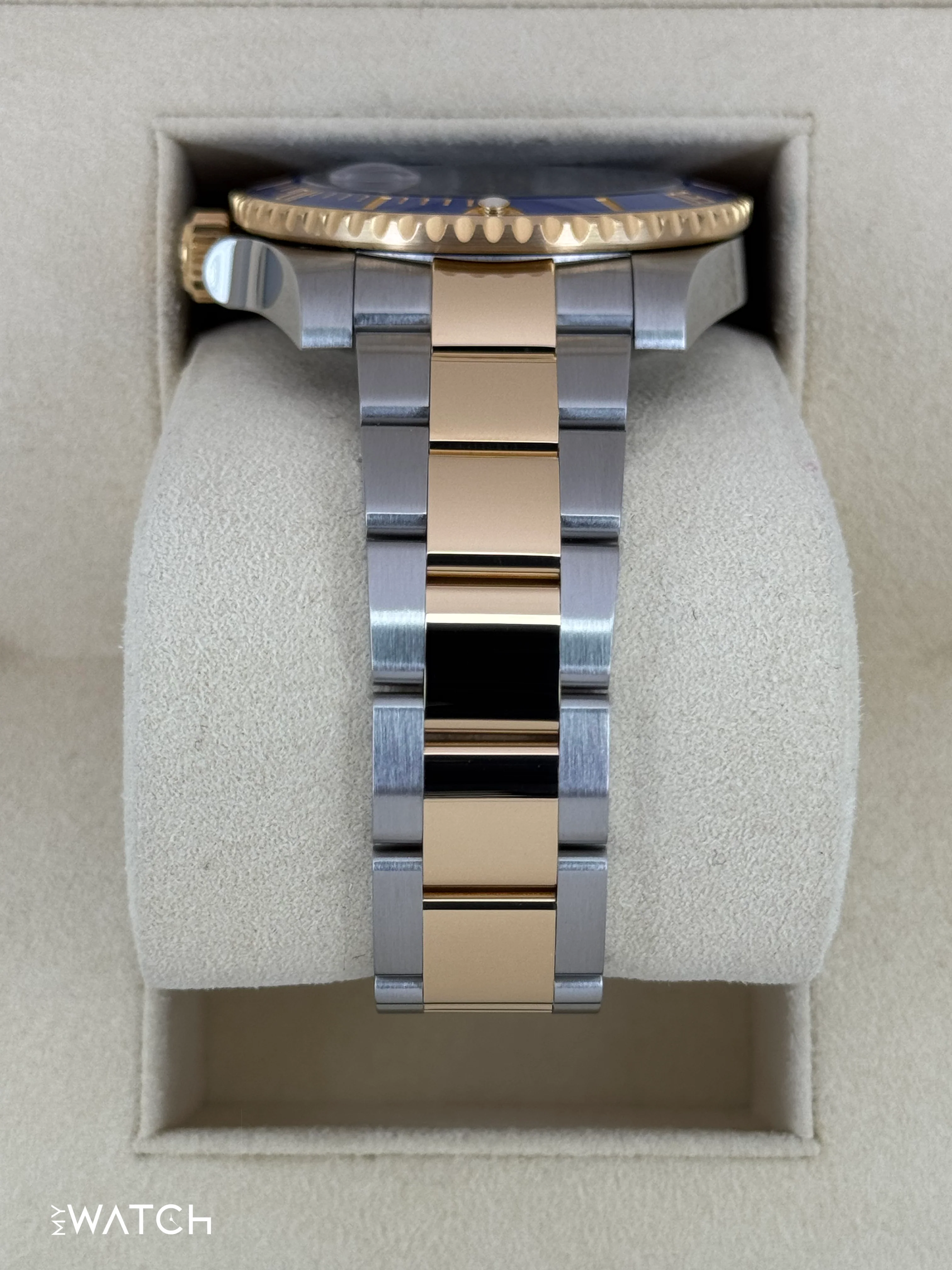 2017 Rolex Submariner "Bluesy" 40mm 116613LB Two-Tone Blue Dial - Image 4