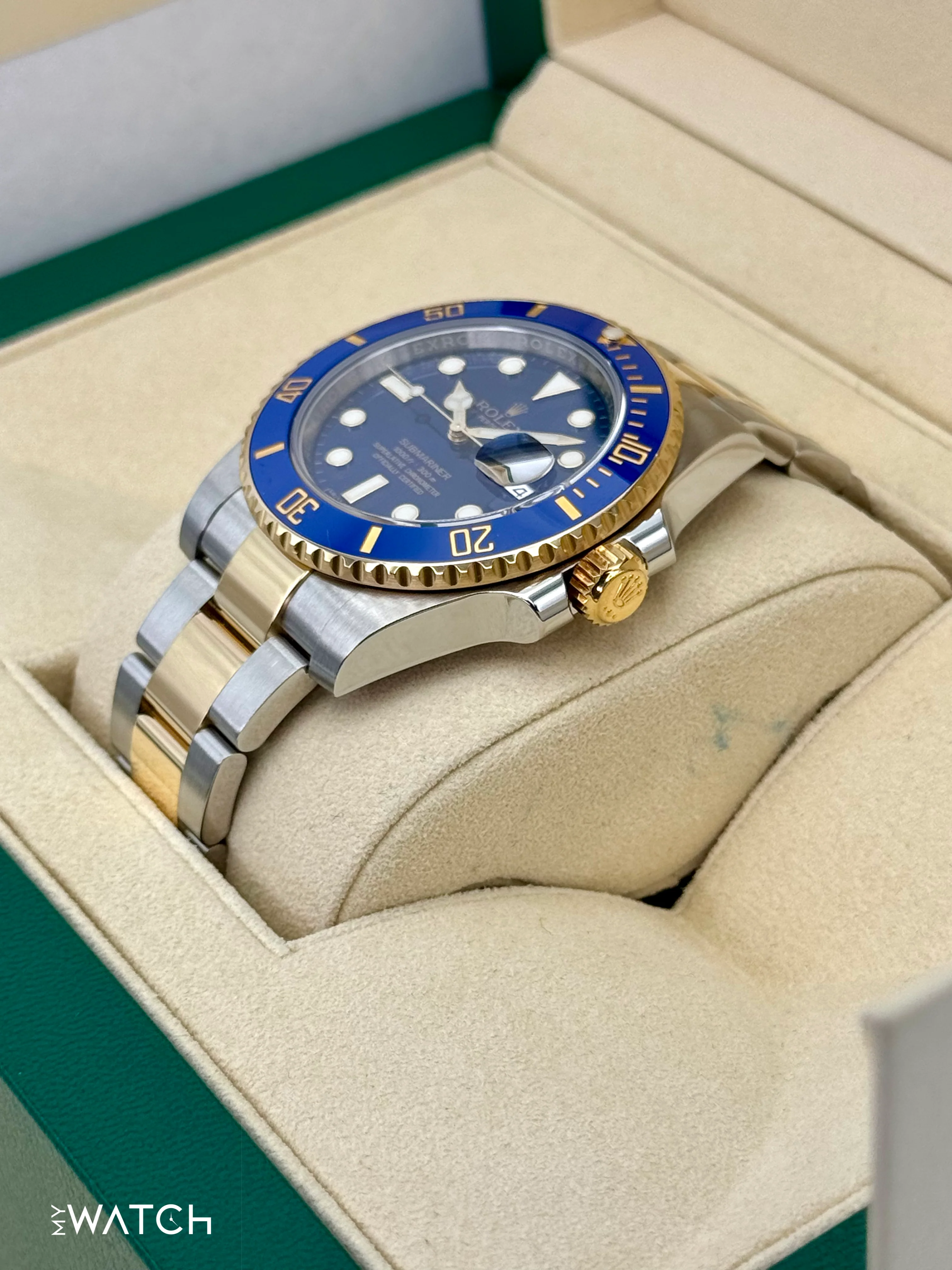2017 Rolex Submariner "Bluesy" 40mm 116613LB Two-Tone Blue Dial - Image 5