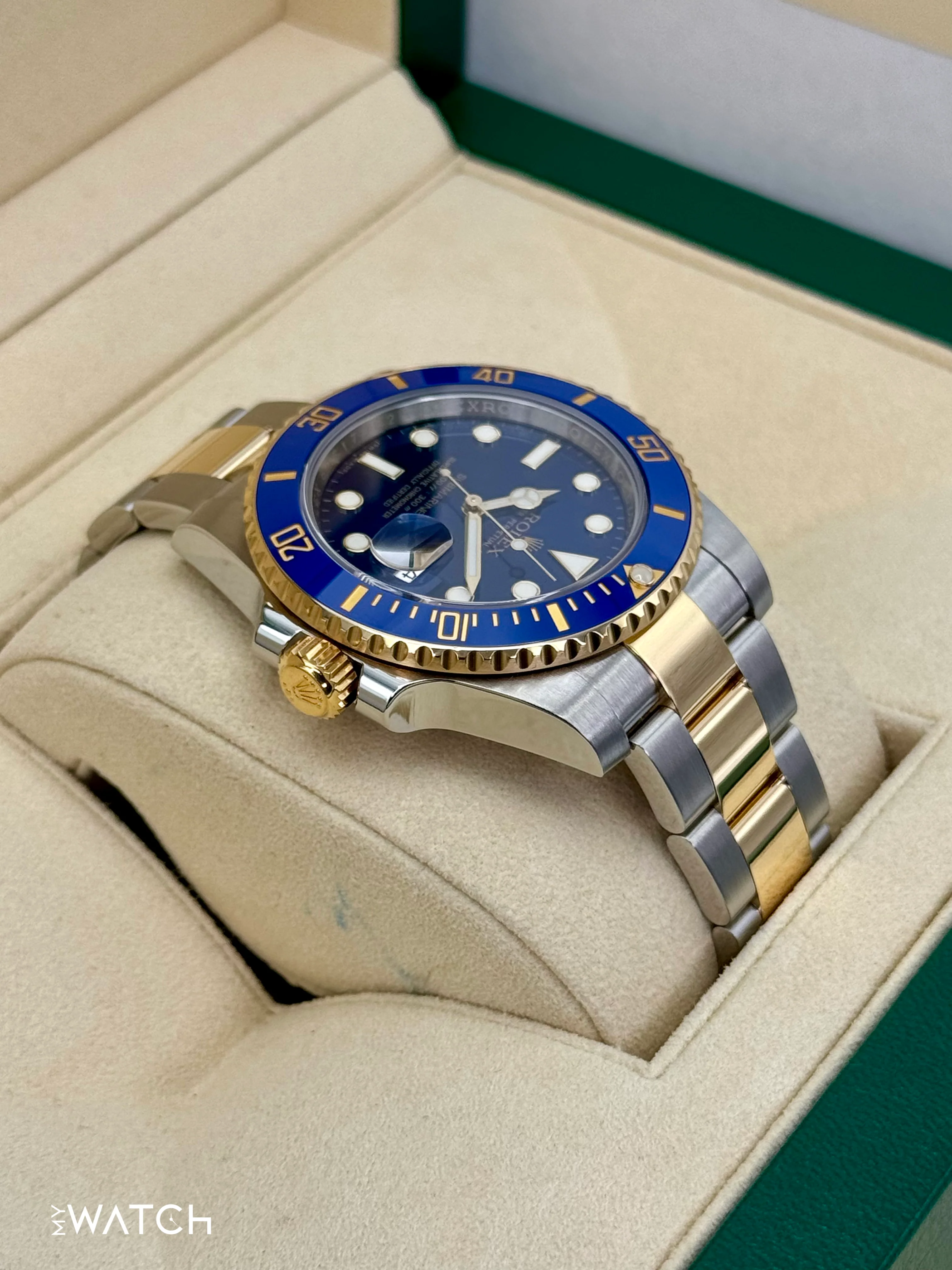 2017 Rolex Submariner "Bluesy" 40mm 116613LB Two-Tone Blue Dial - Image 8