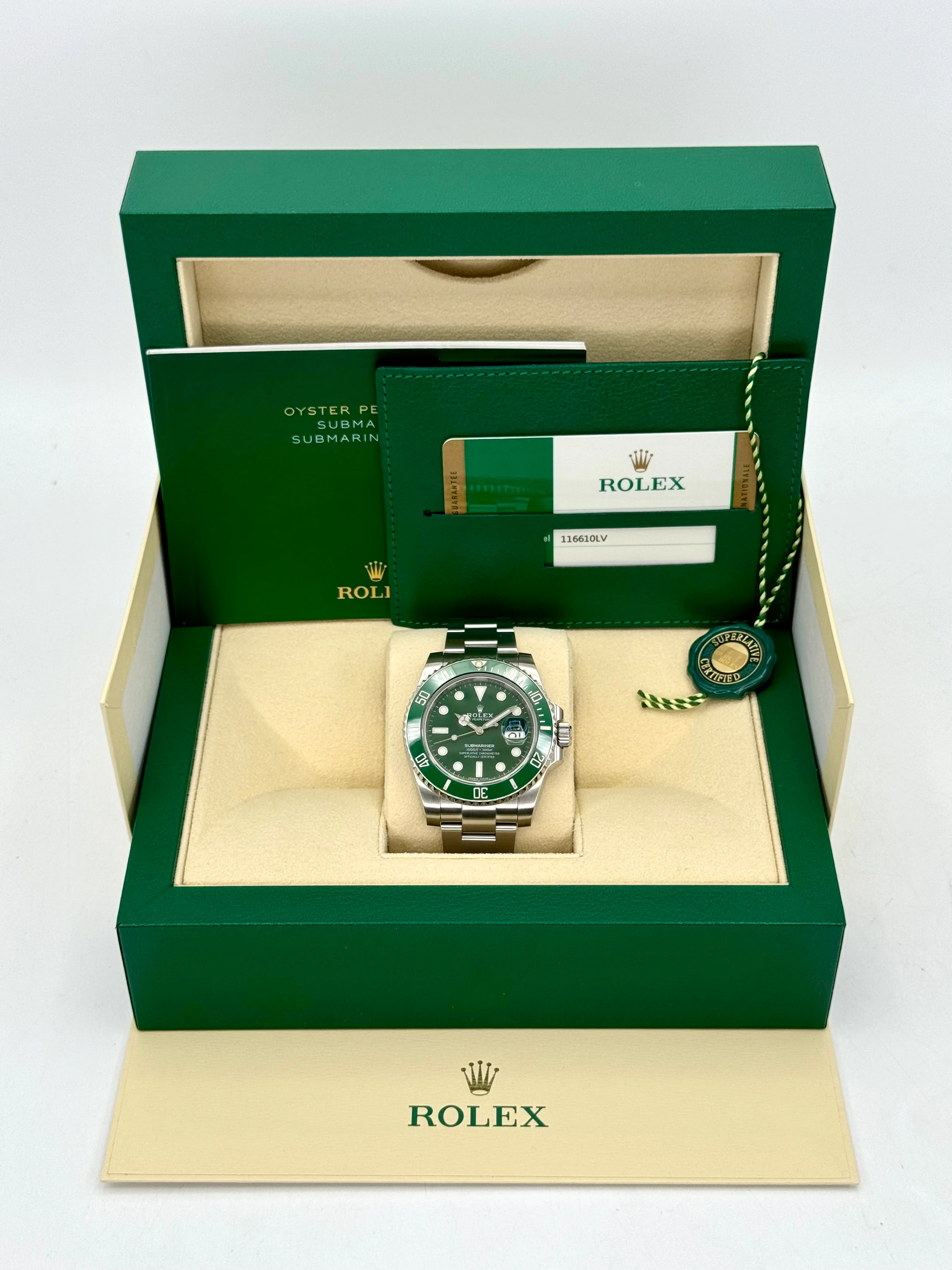 2017 Rolex Submariner "Hulk" 40mm 116610LV Green Dial - Image 11
