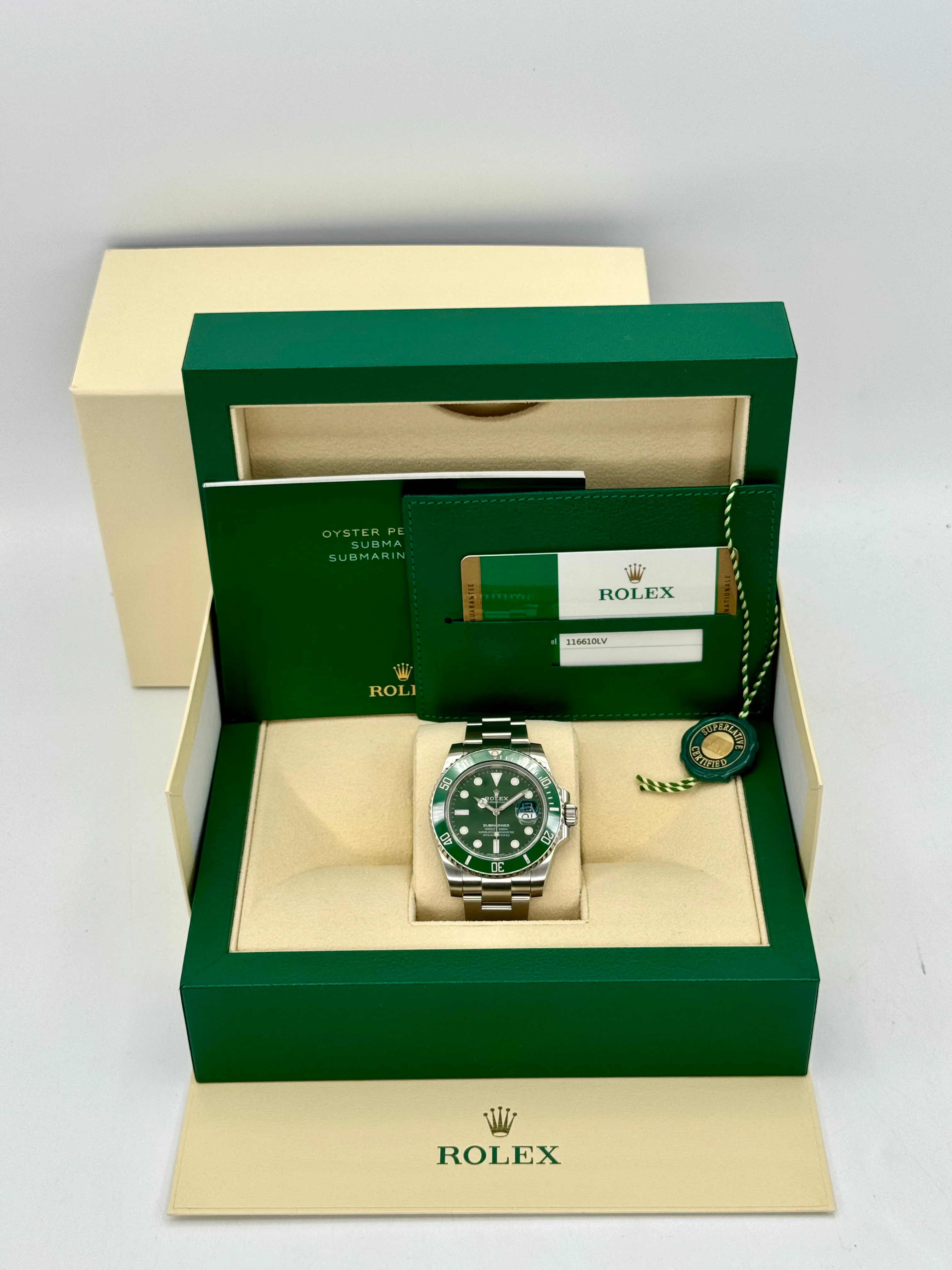2017 Rolex Submariner "Hulk" 40mm 116610LV Green Dial - Image 12