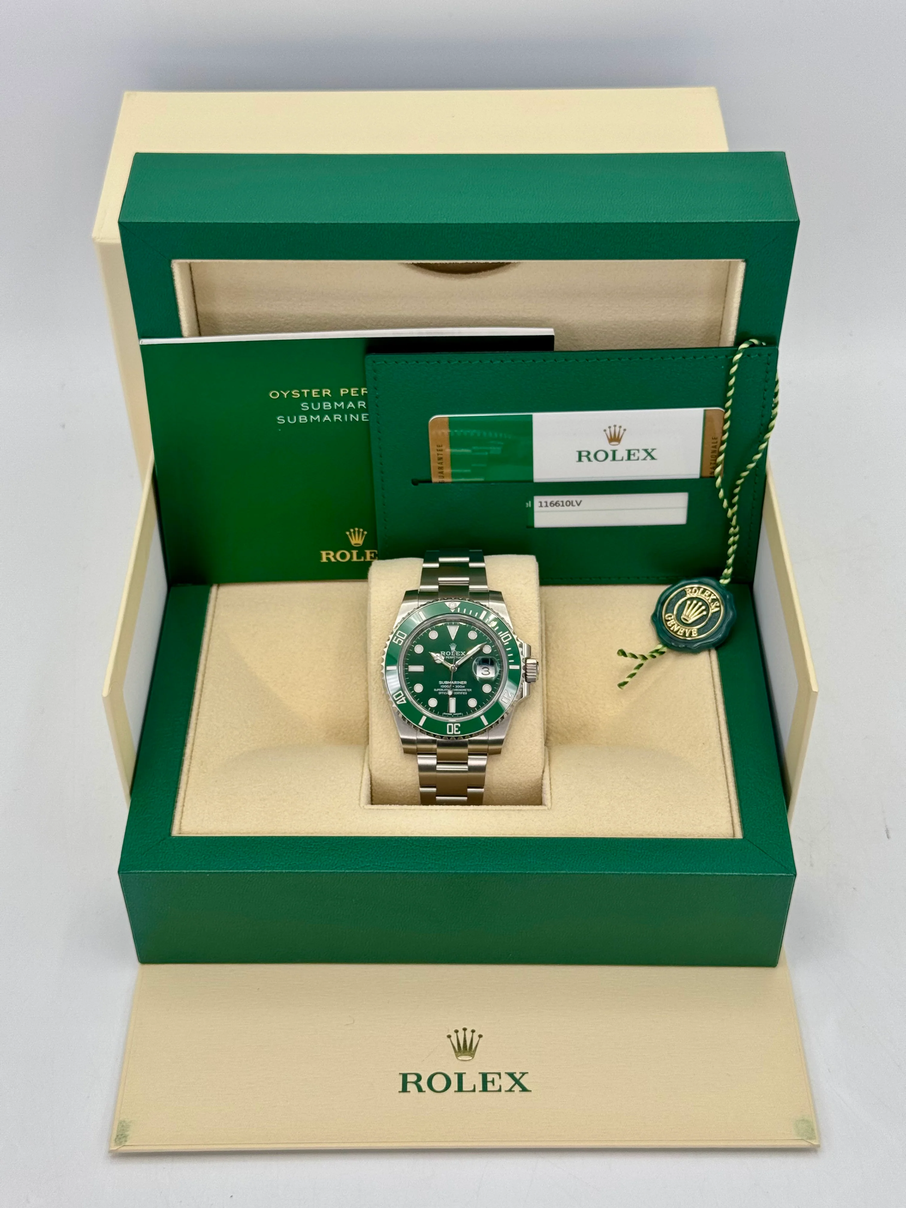 2017 Rolex Submariner "Hulk" 40mm 116610LV Green Dial - Image 12