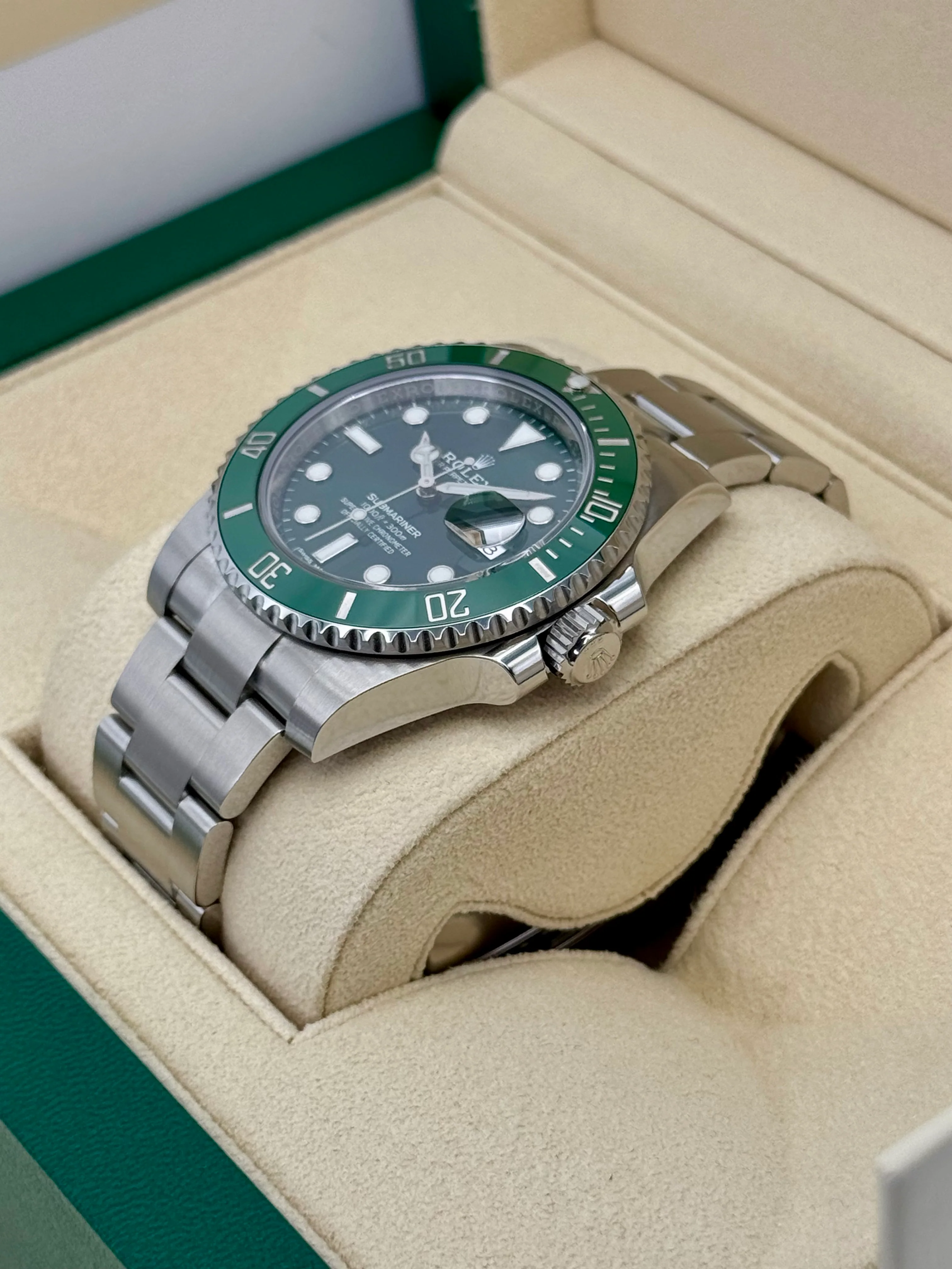 2017 Rolex Submariner "Hulk" 40mm 116610LV Green Dial - Image 5