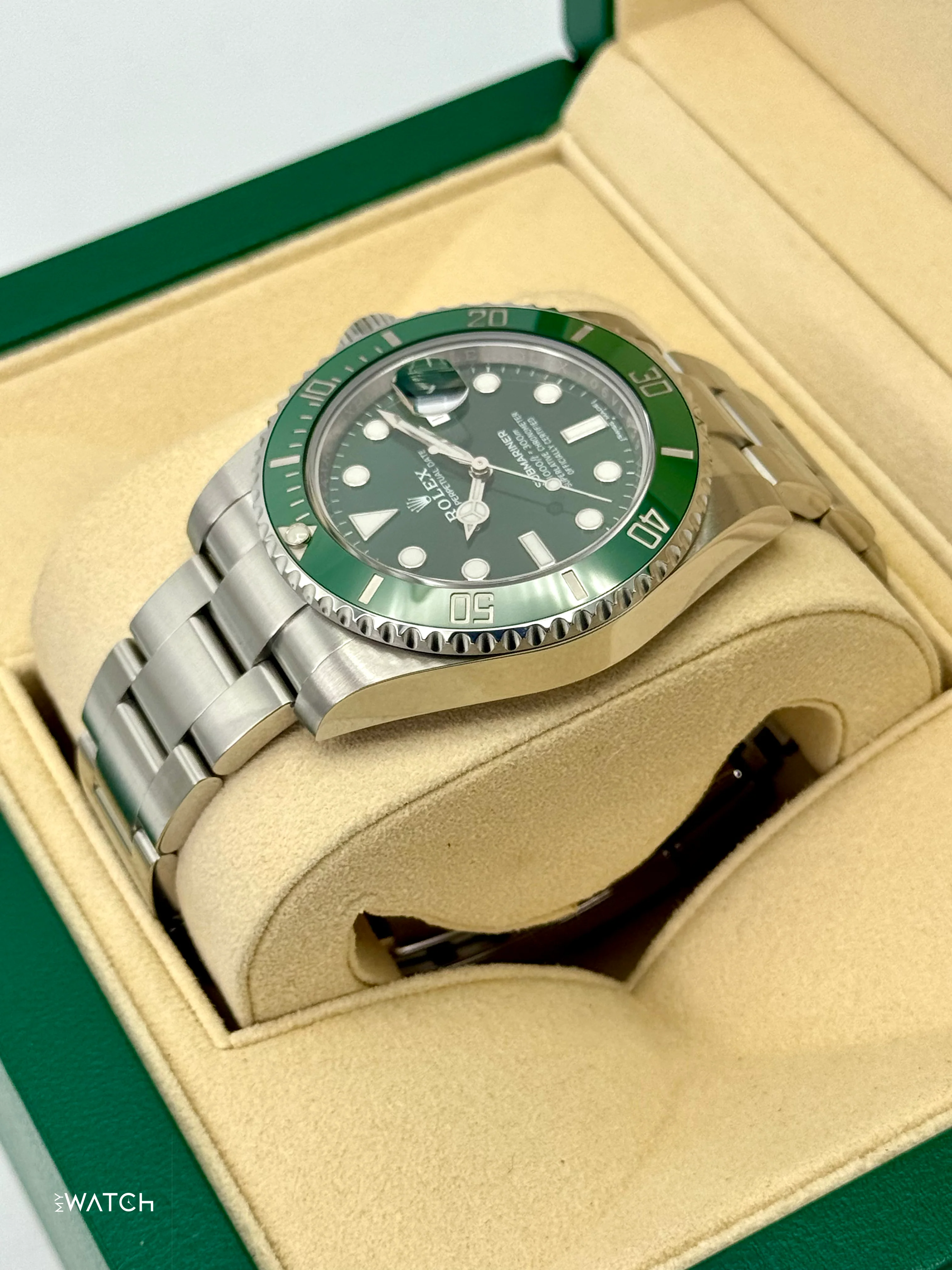 2017 Rolex Submariner "Hulk" 40mm 116610LV Green Dial - Image 7