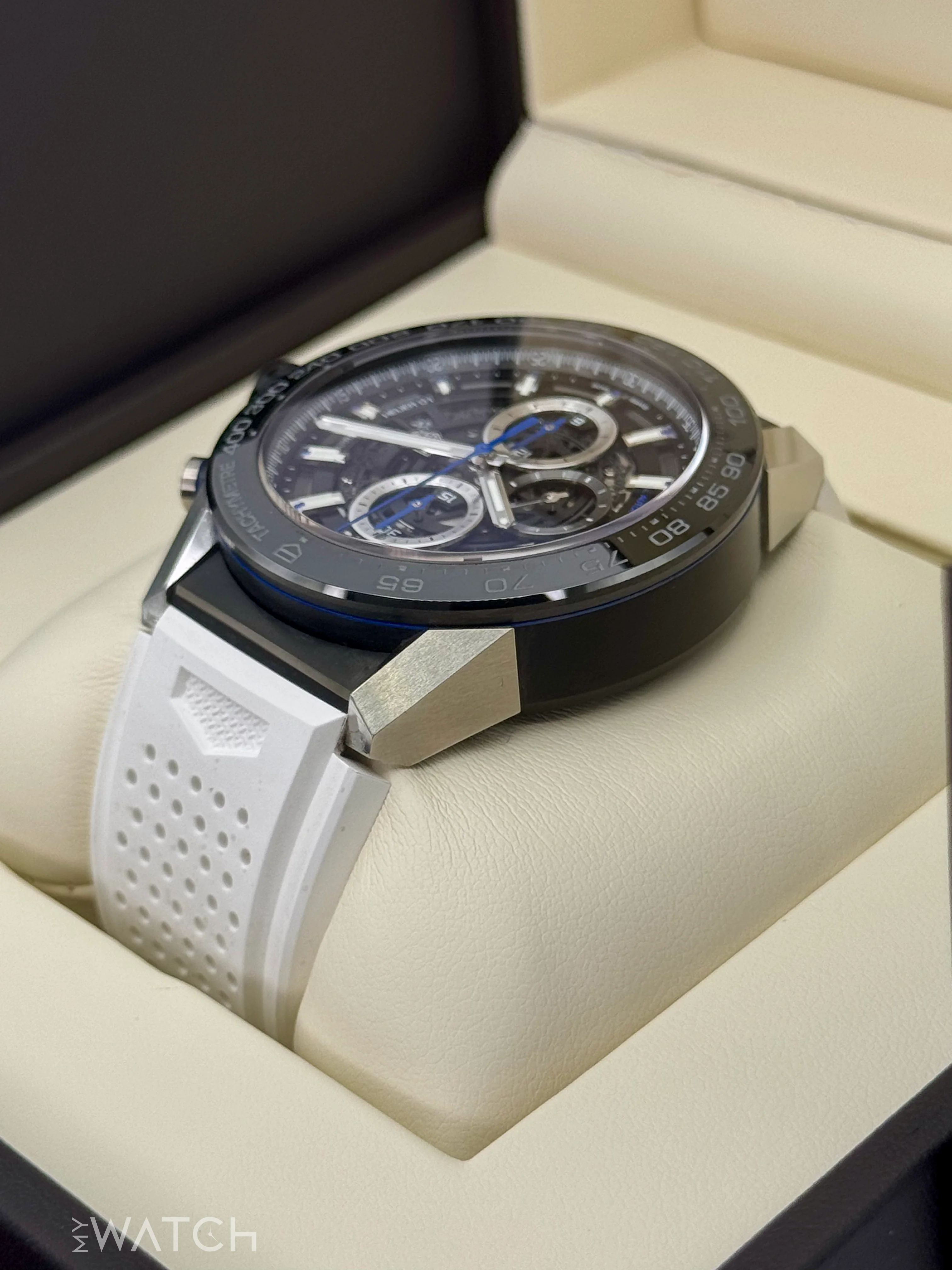 2017 Tag Heuer Carrera Calibre Heuer 01 45mm CAR2A1T.FT6052 Skeletonized - Image 6