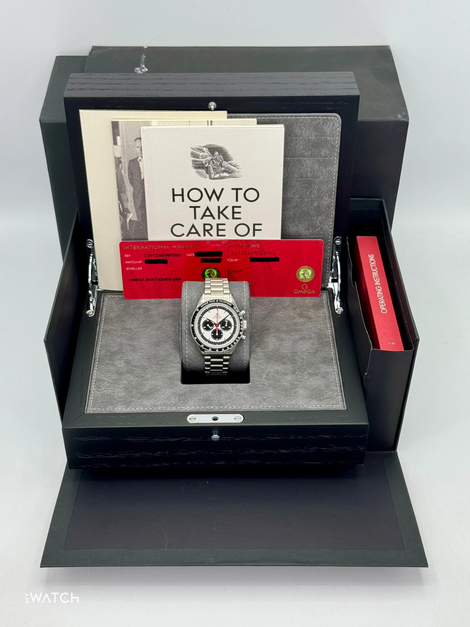 2018 Omega Speedmaster Moonwatch 311.32.40.30.02.001 39mm Silver Dial - Image 10