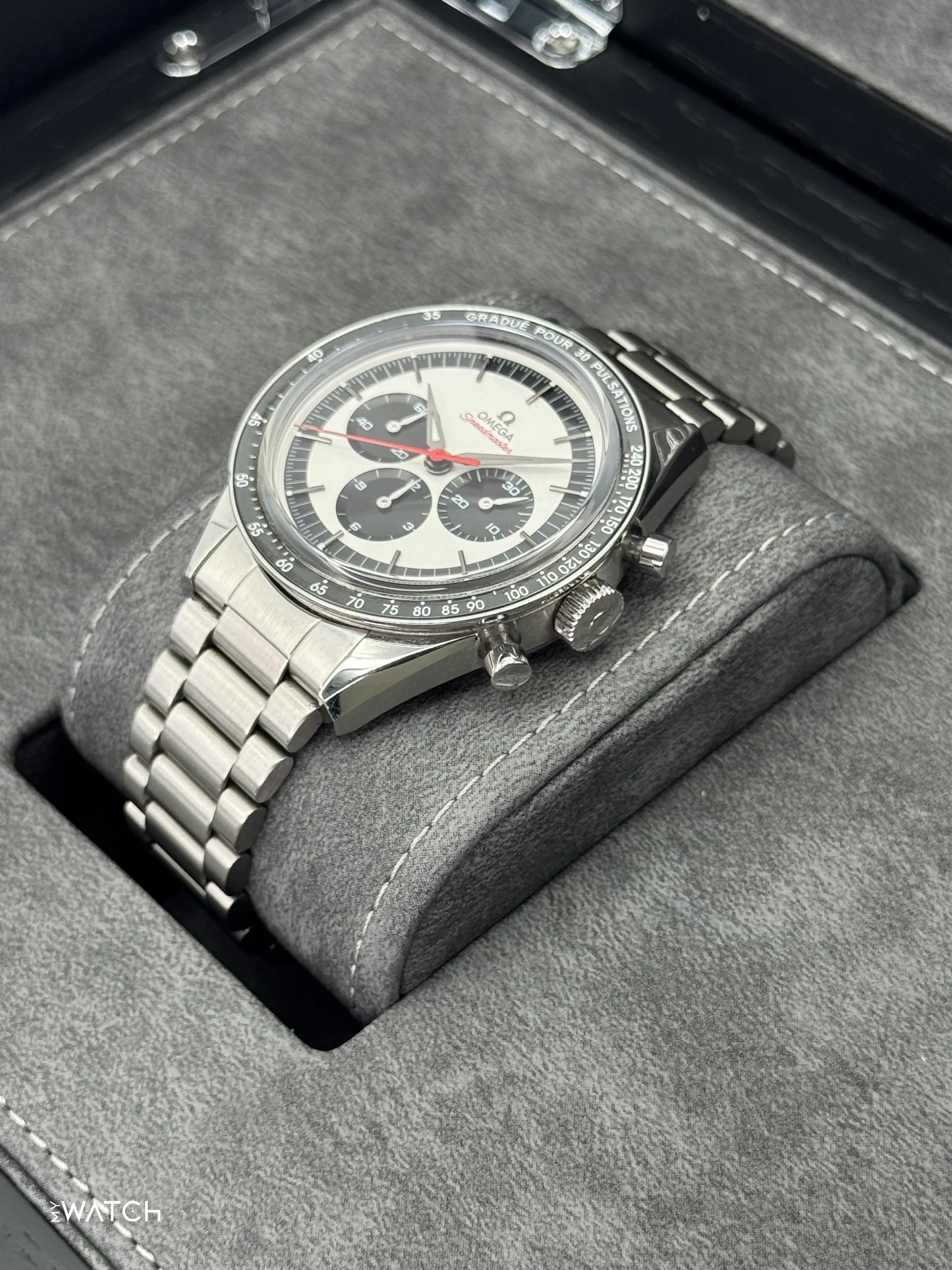 2018 Omega Speedmaster Moonwatch 311.32.40.30.02.001 39mm Silver Dial - Image 5