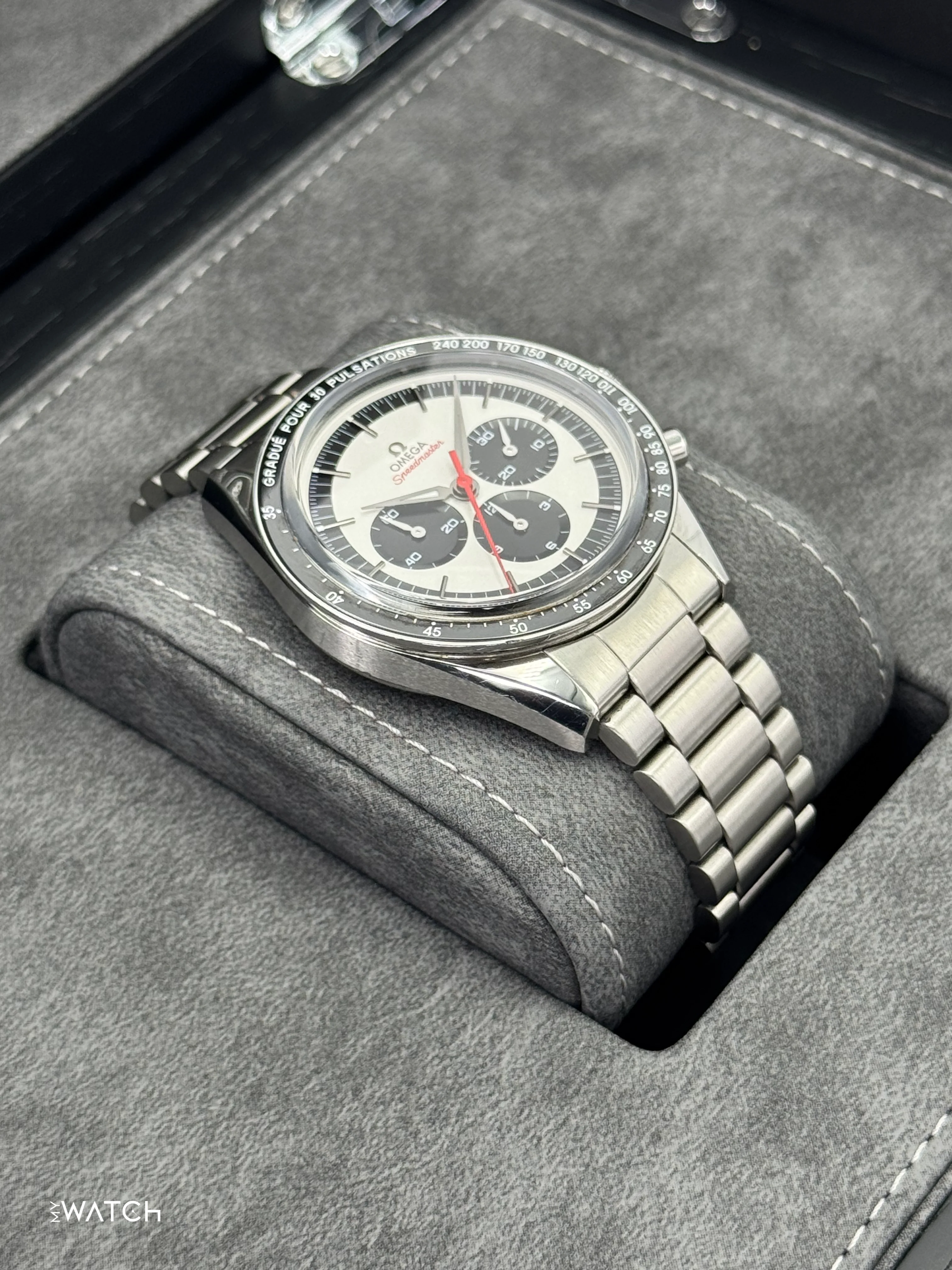 2018 Omega Speedmaster Moonwatch 311.32.40.30.02.001 39mm Silver Dial - Image 6