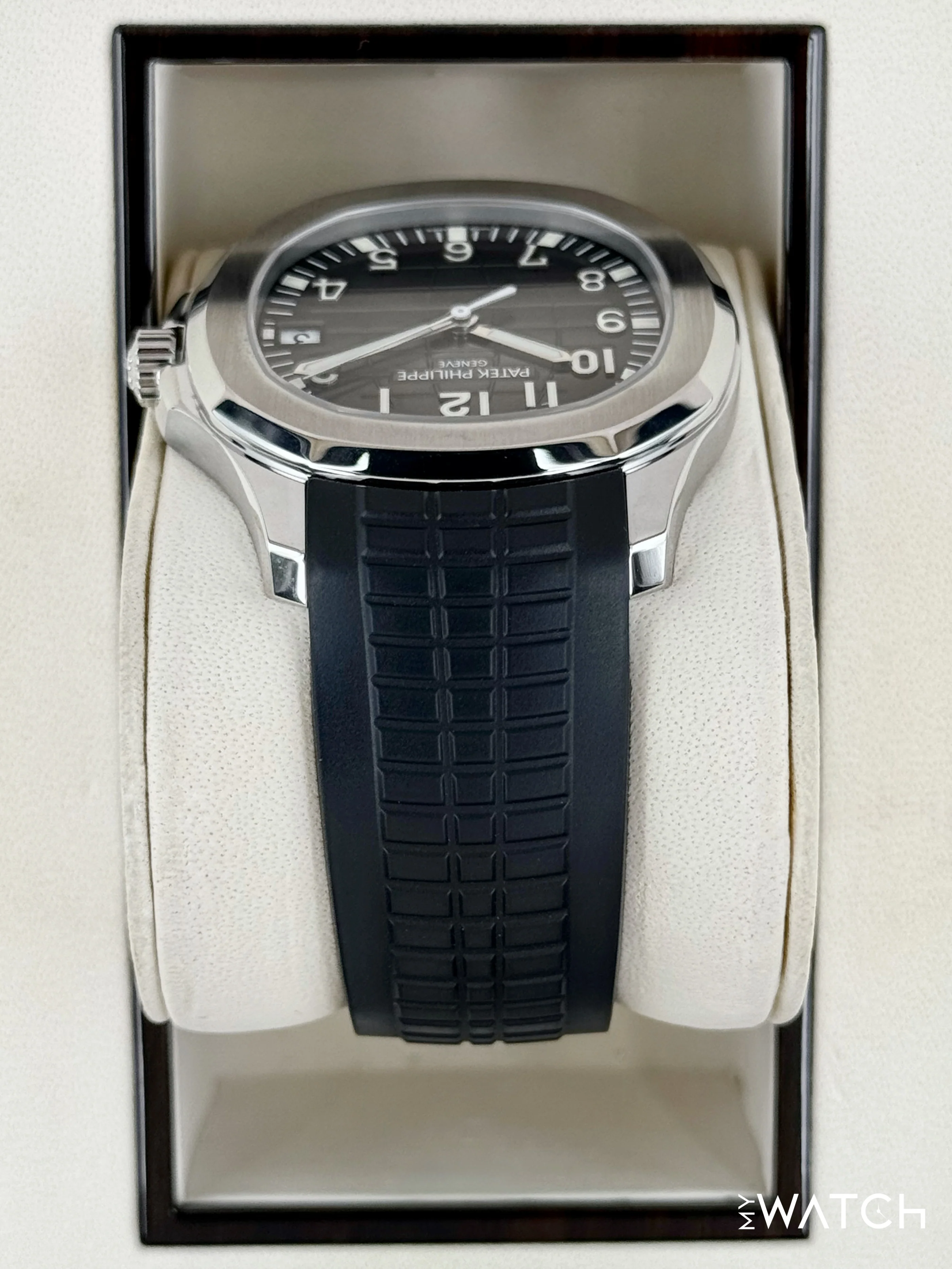 2018 Patek Philippe Aquanaut 40.8mm 5167A-001 Stainless Steel Gray Dial - Image 4