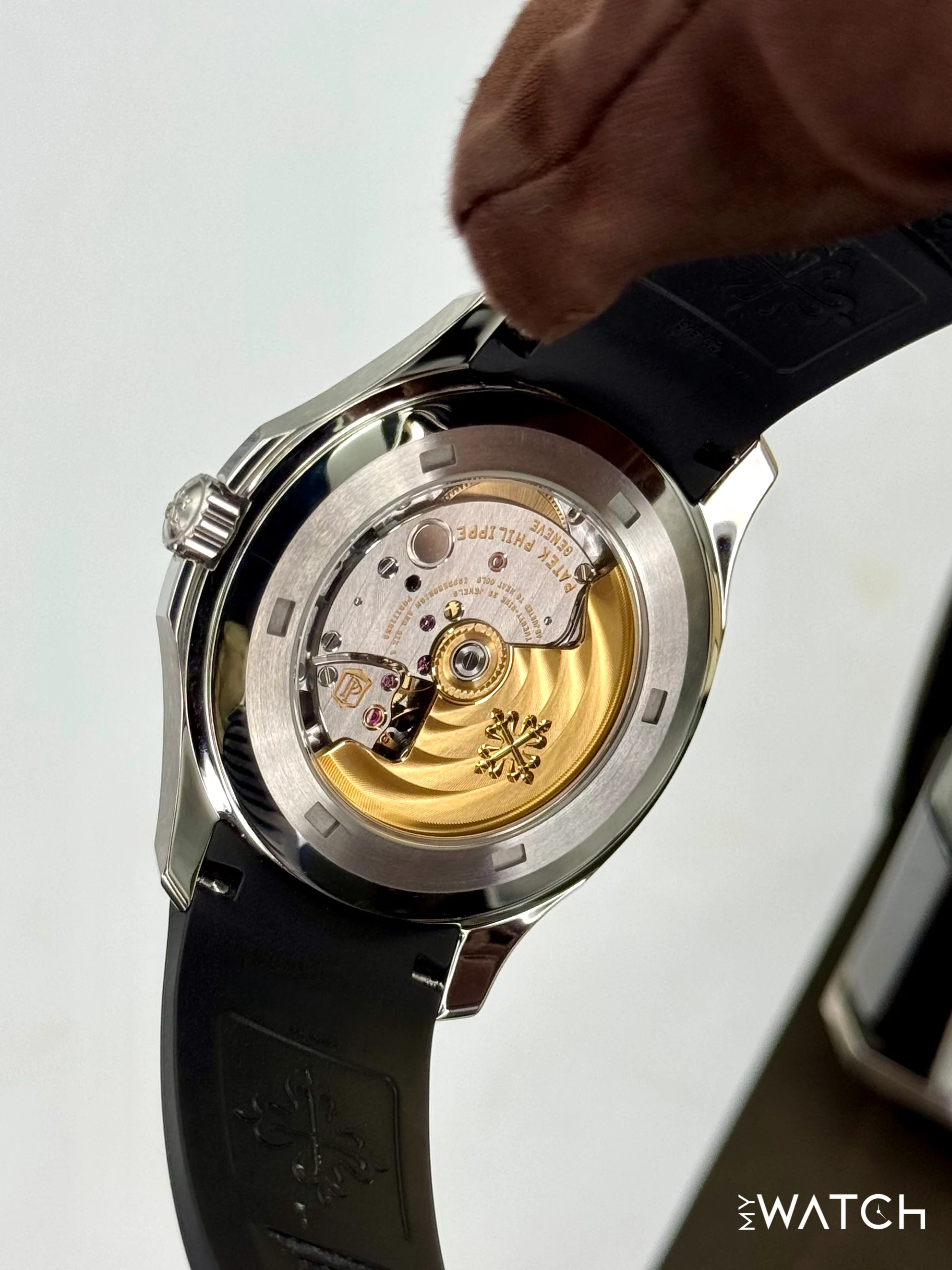 2018 Patek Philippe Aquanaut 40.8mm 5167A-001 Stainless Steel Gray Dial - Image 9