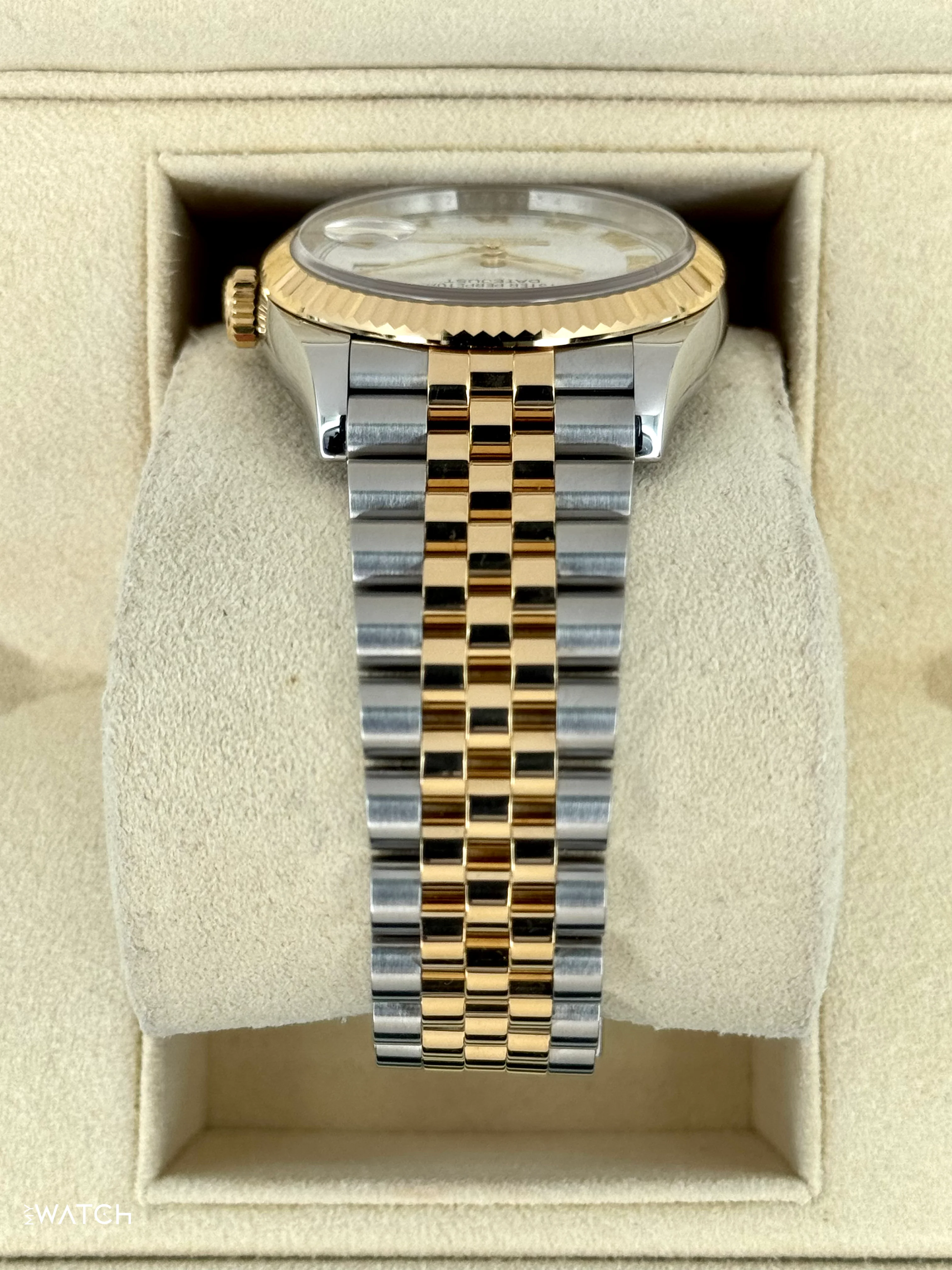 2018 Rolex Datejust 36mm 126233 Two-Tone Jubilee White Dial - Image 4
