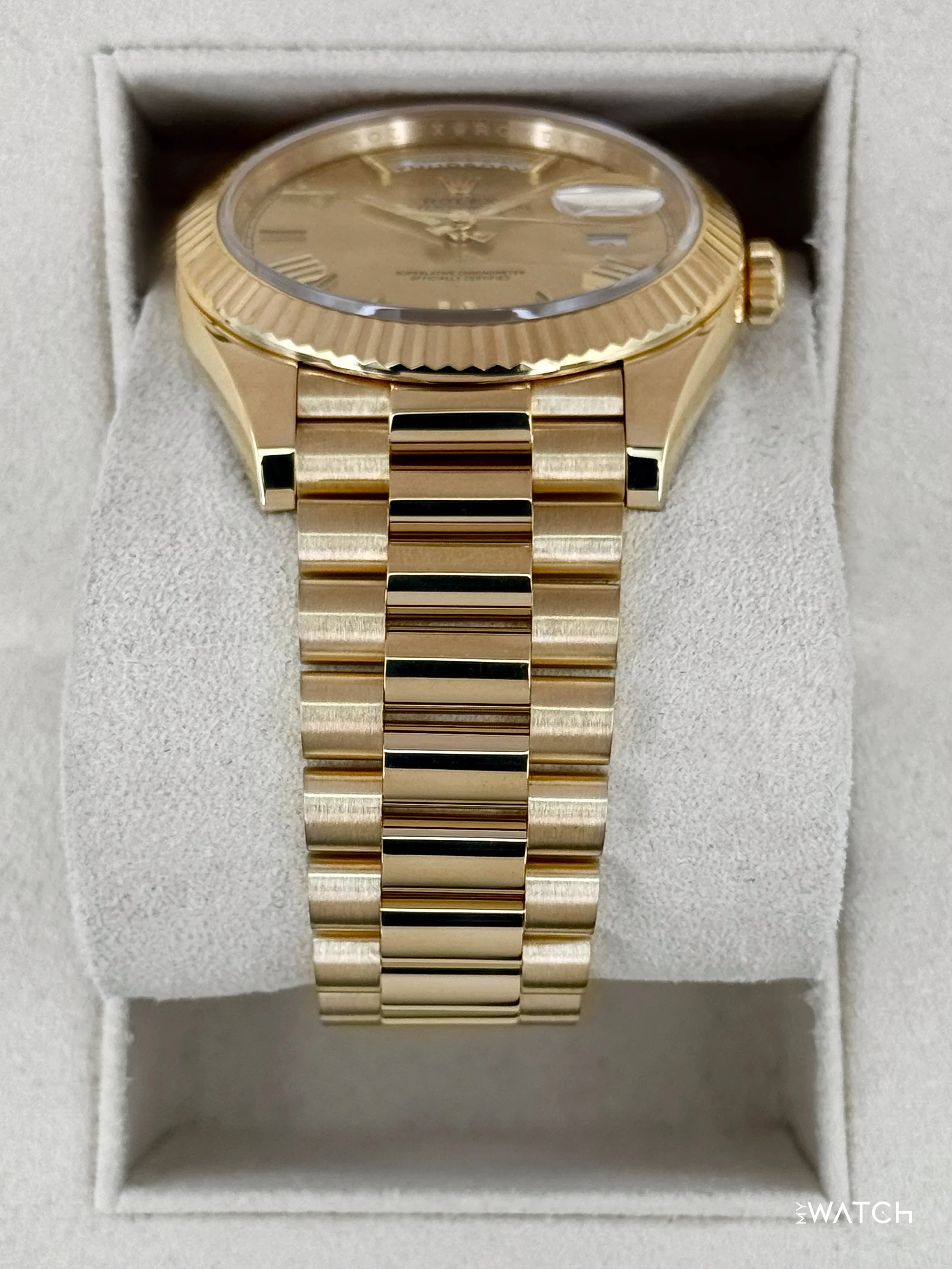 2018 Rolex Day-Date 40mm 228238 Presidential Champagne Dial - Image 3