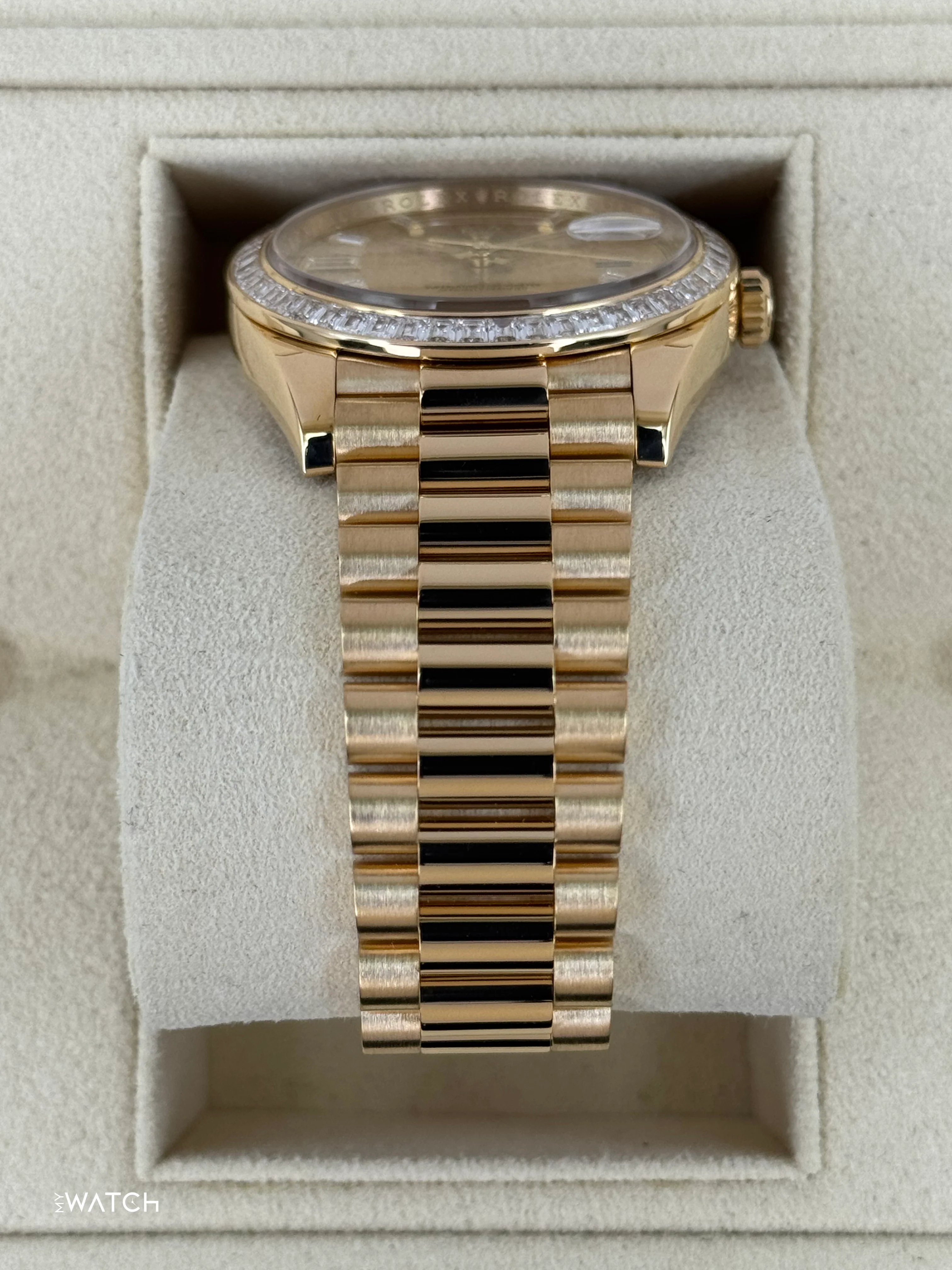 2018 Rolex Day-Date 40mm 228398TBR Presidential Yellow Gold Champagne Dial - Image 3