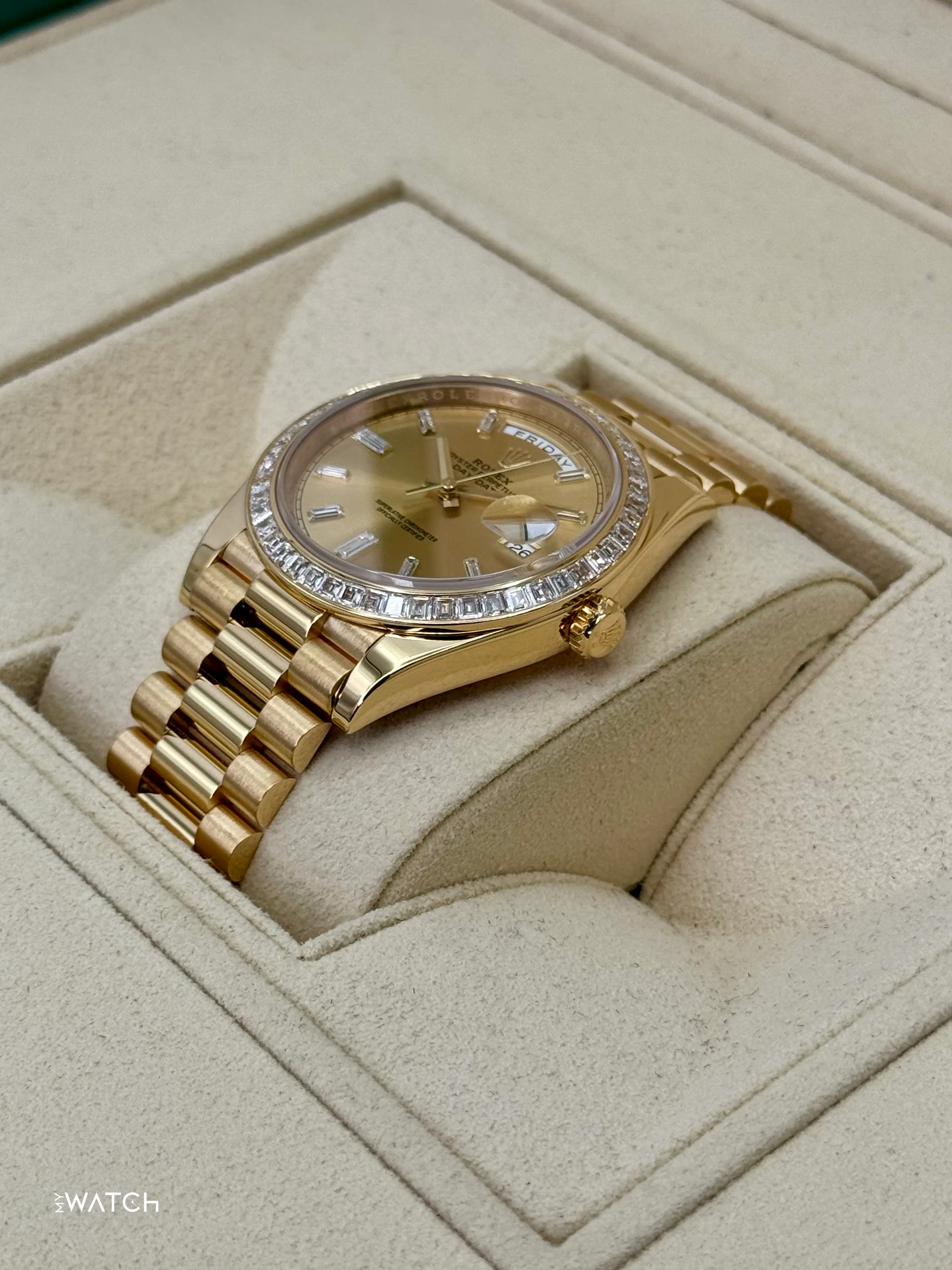 2018 Rolex Day-Date 40mm 228398TBR Presidential Yellow Gold Champagne Dial - Image 5