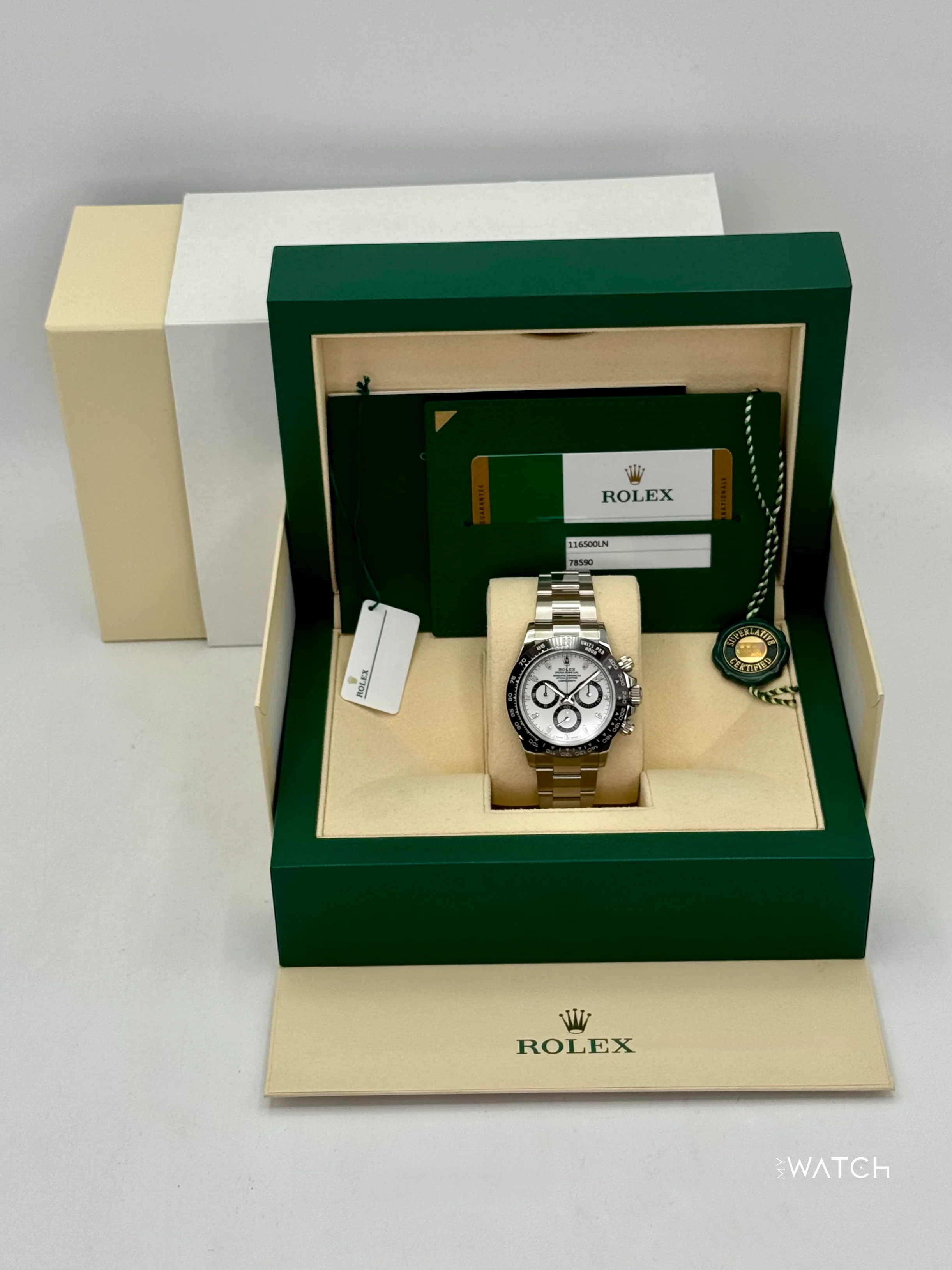 2018 Rolex Daytona 40mm 116500LN Stainless Steel Panda Dial - Image 9