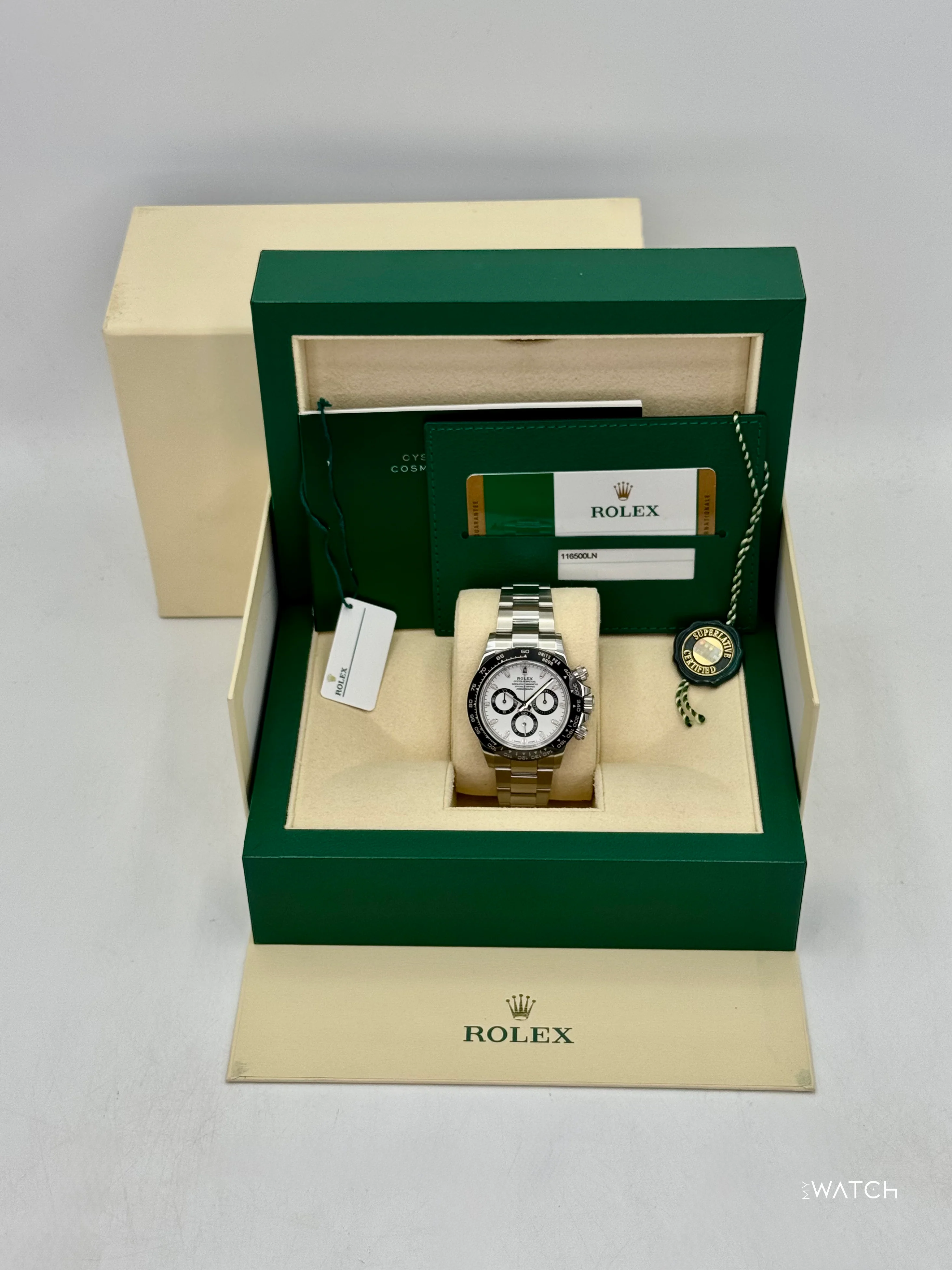 2018 Rolex Daytona 40mm 116500LN Stainless Steel Panda Dial - Image 9