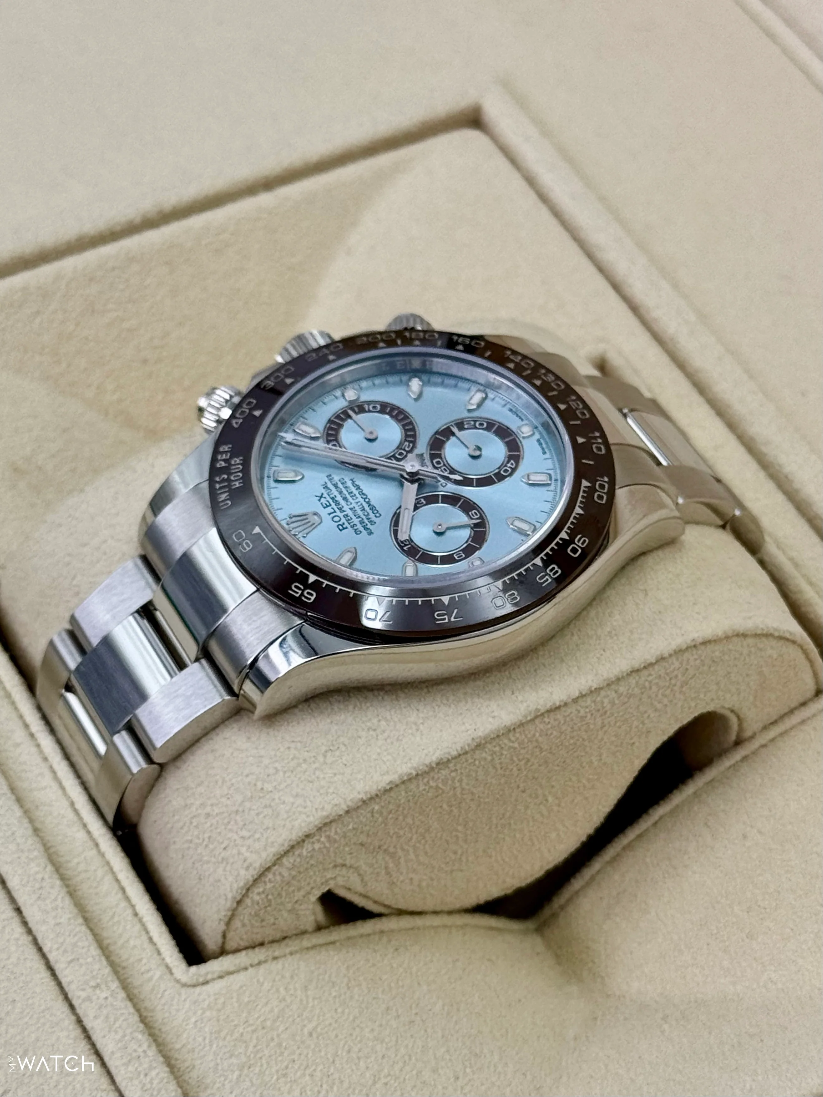 2018 Rolex Daytona 40mm 116506 Platinum Ice Blue Dial - Image 7