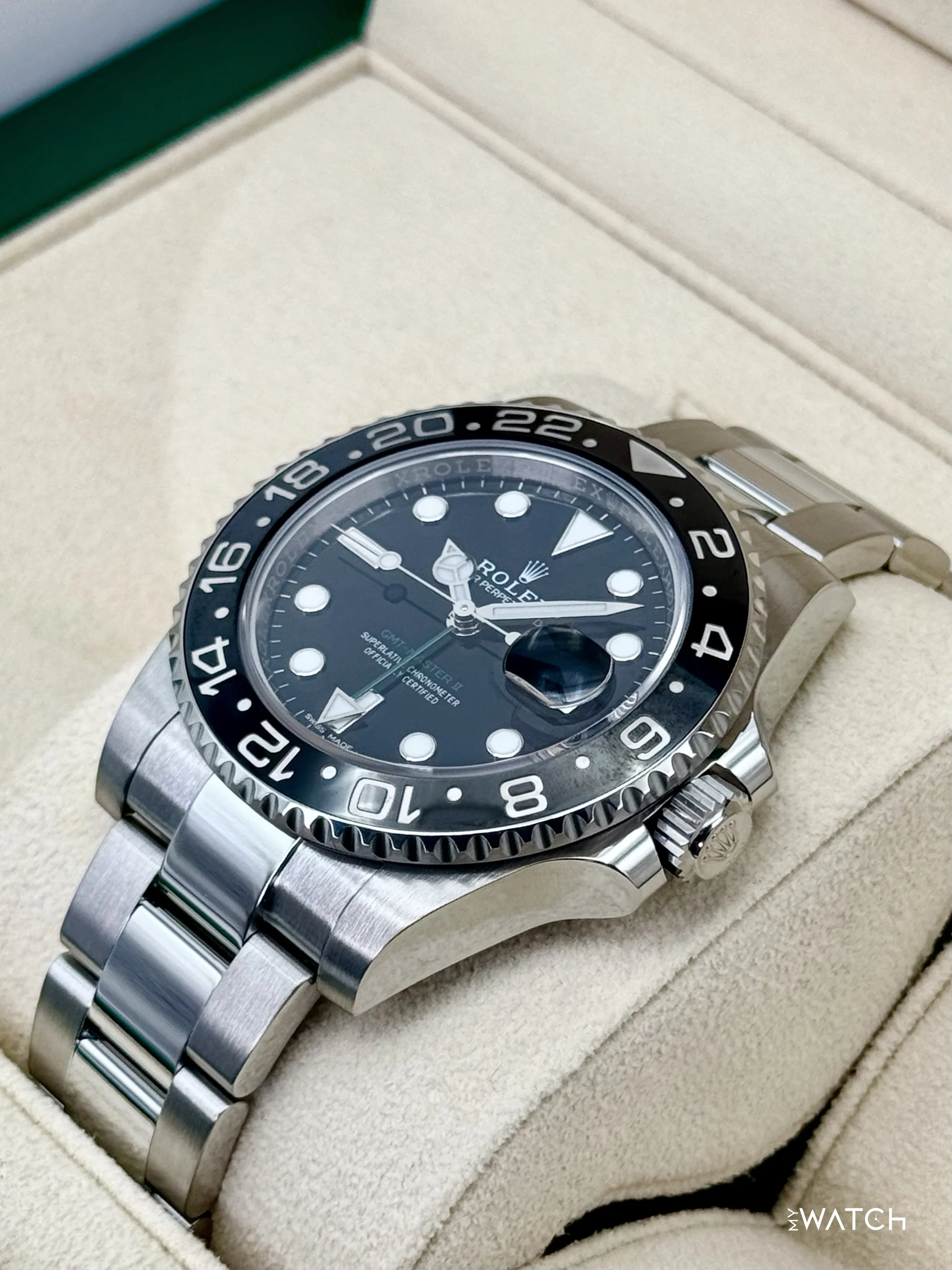 2018 Rolex GMT-Master II 40mm 116710LN Stainless Steel Black Dial - Image 5