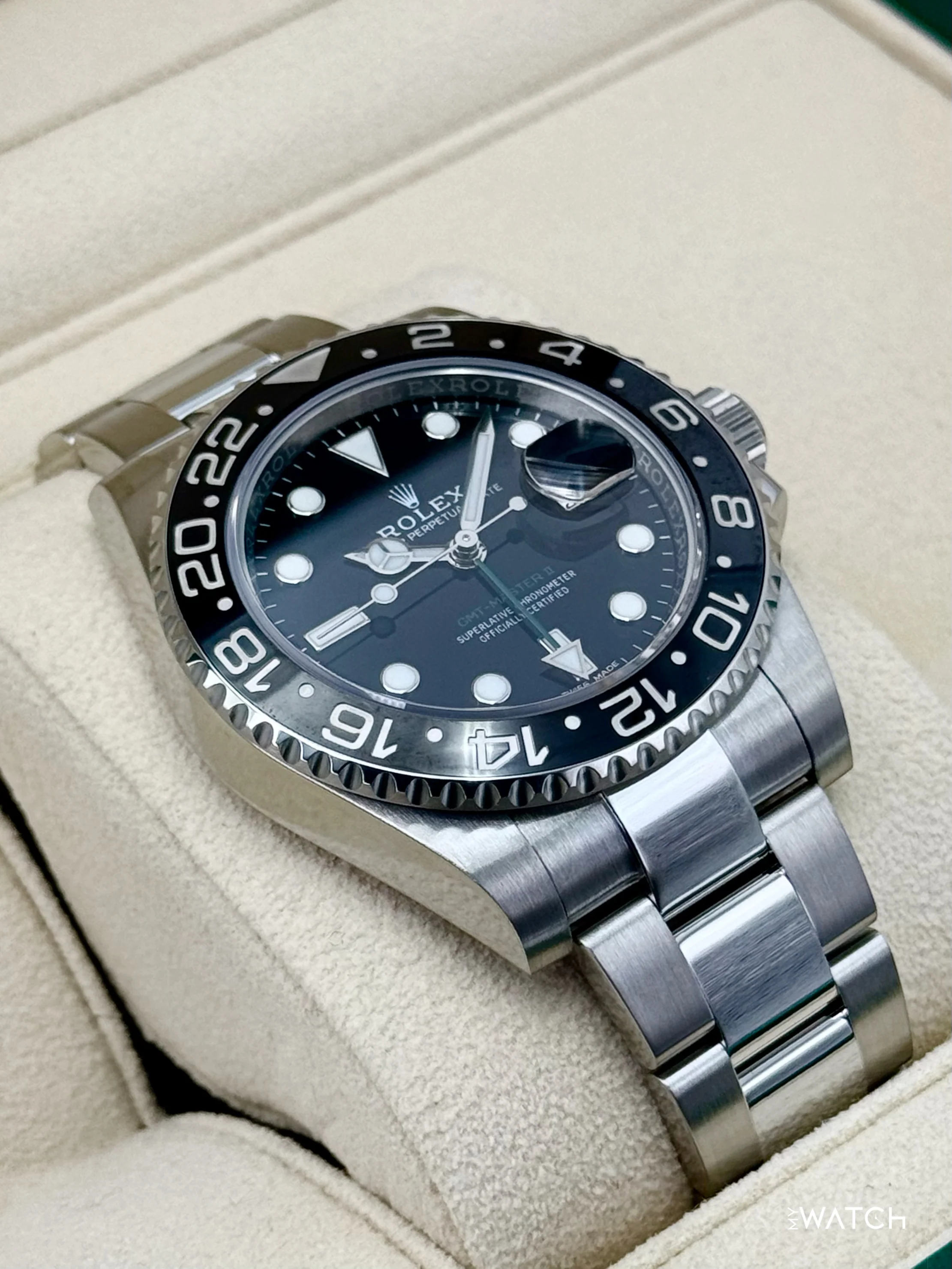 2018 Rolex GMT-Master II 40mm 116710LN Stainless Steel Black Dial - Image 6