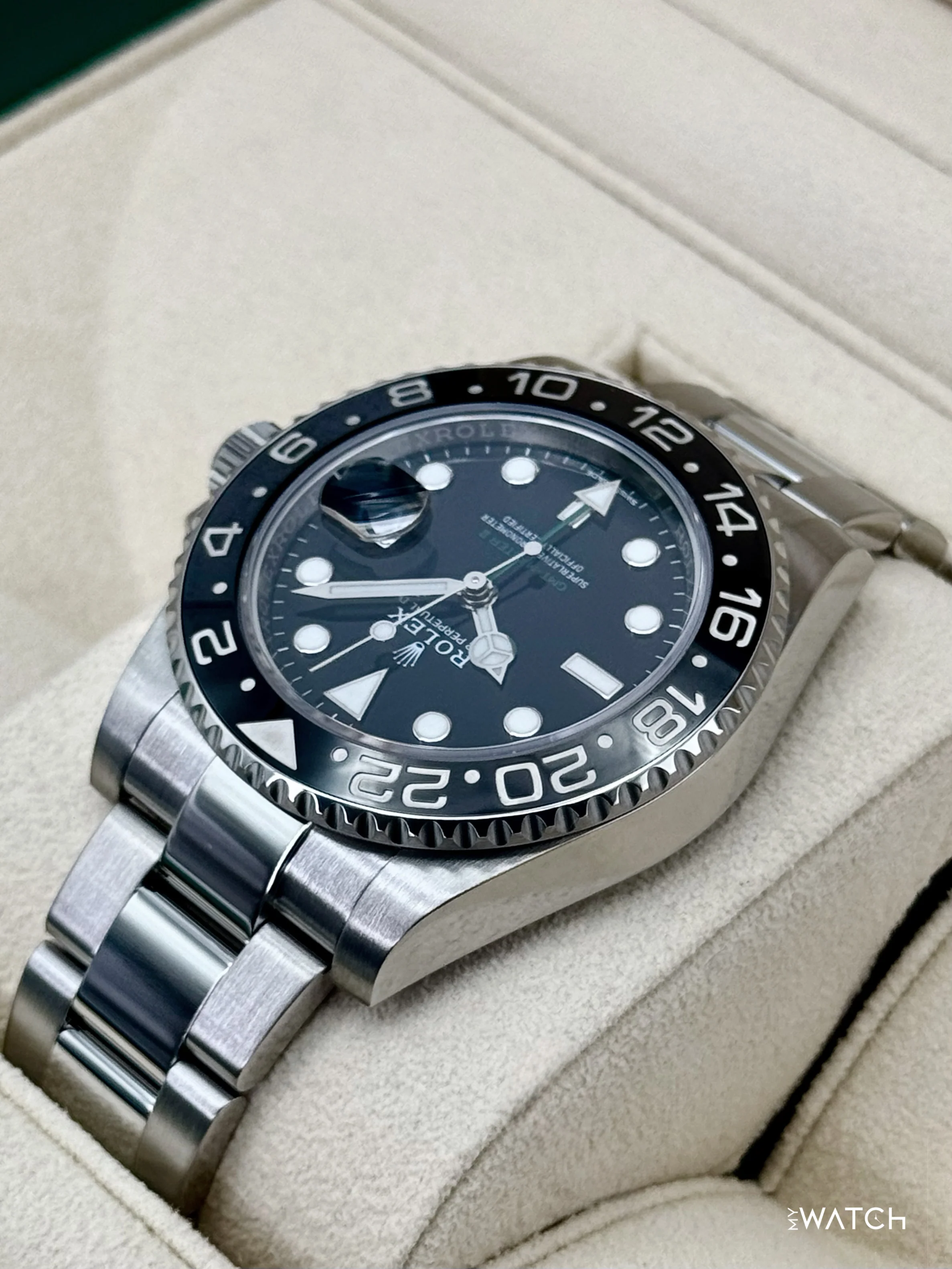 2018 Rolex GMT-Master II 40mm 116710LN Stainless Steel Black Dial - Image 7