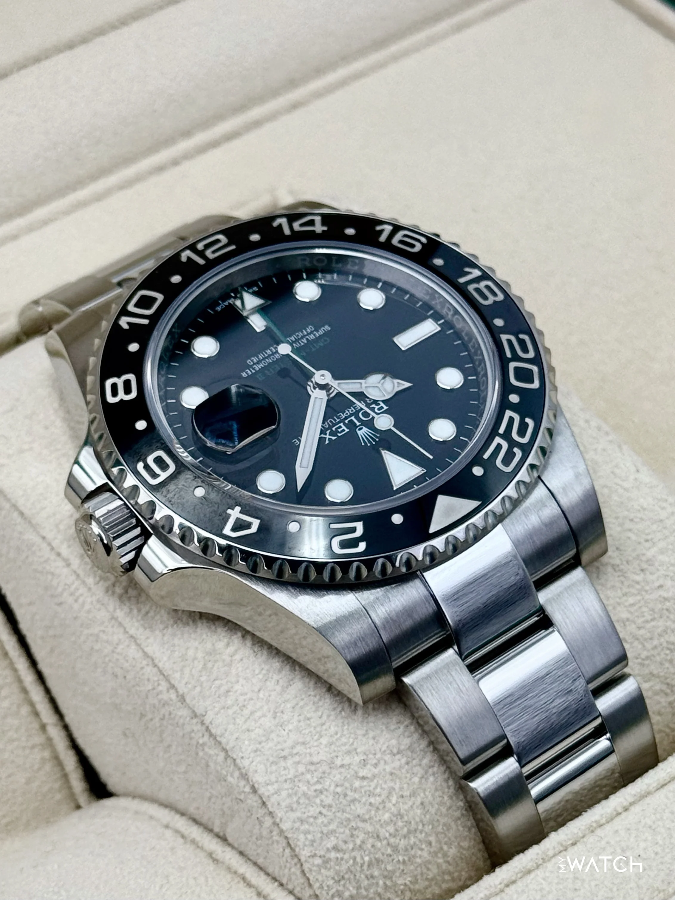 2018 Rolex GMT-Master II 40mm 116710LN Stainless Steel Black Dial - Image 8