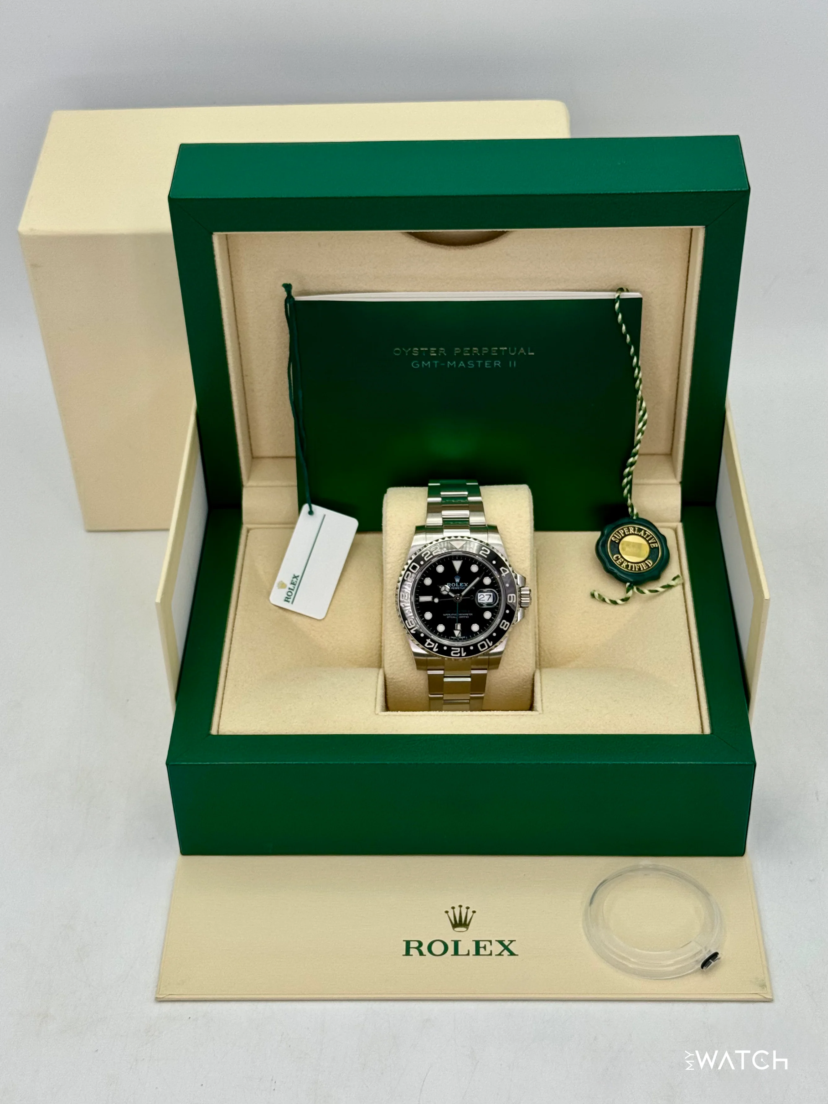 2018 Rolex GMT-Master II 40mm 116710LN Stainless Steel Black Dial - Image 9