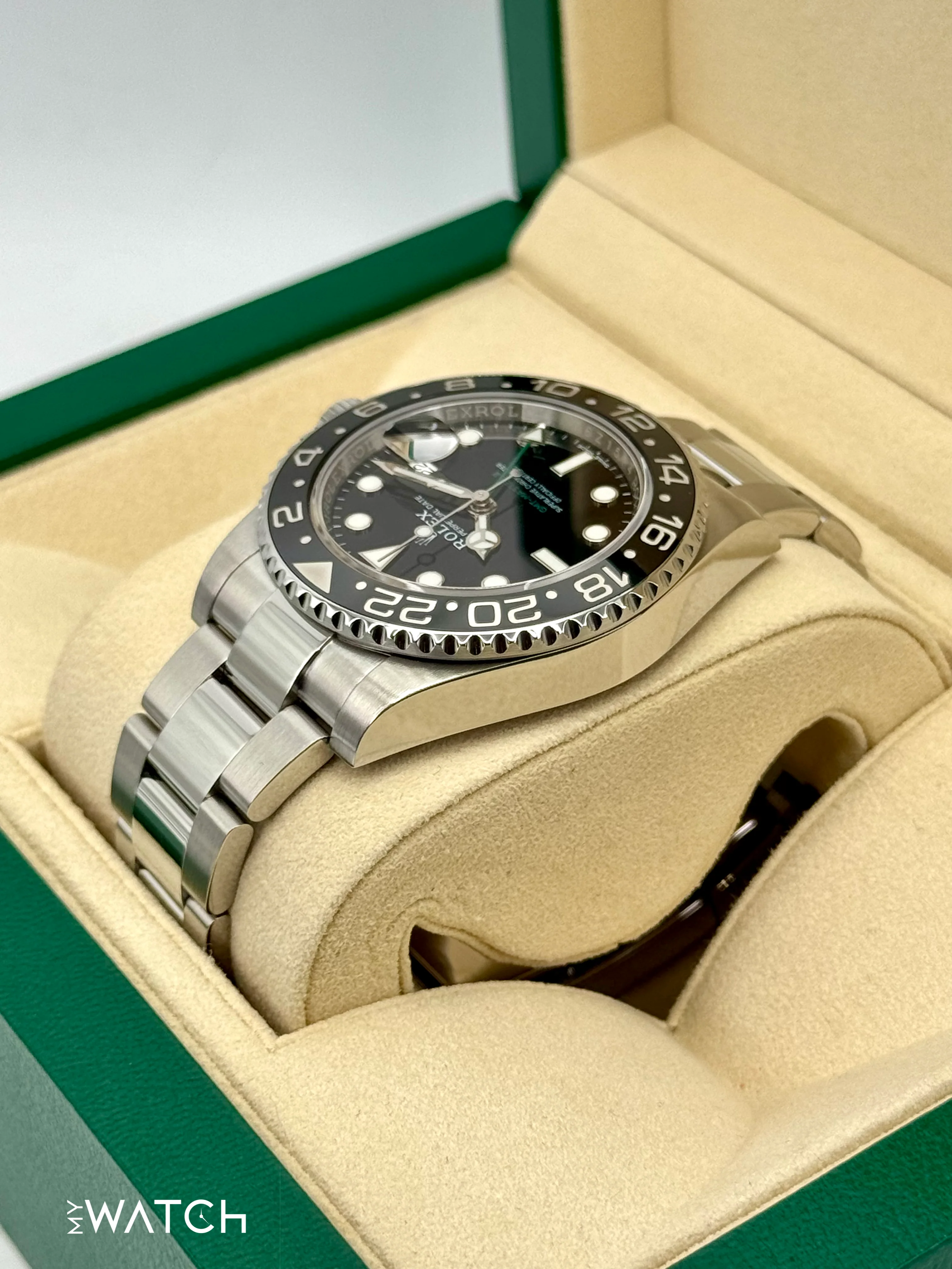 2018 Rolex GMT-Master II 40mm 116710LN Stainless Steel Black Dial - Image 7