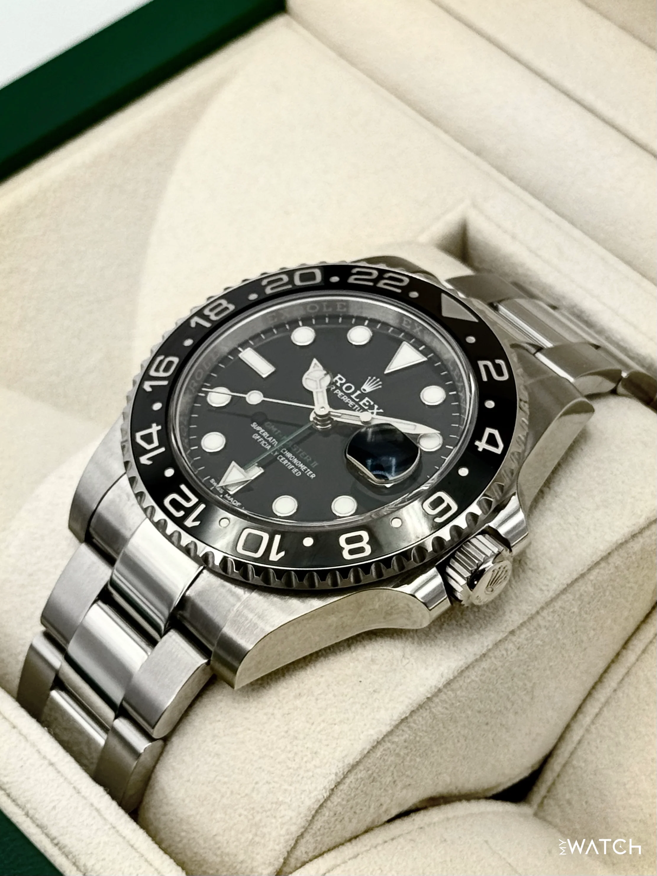 2018 Rolex GMT-Master II 40mm 116710LN Stainless Steel Black Dial - Image 5