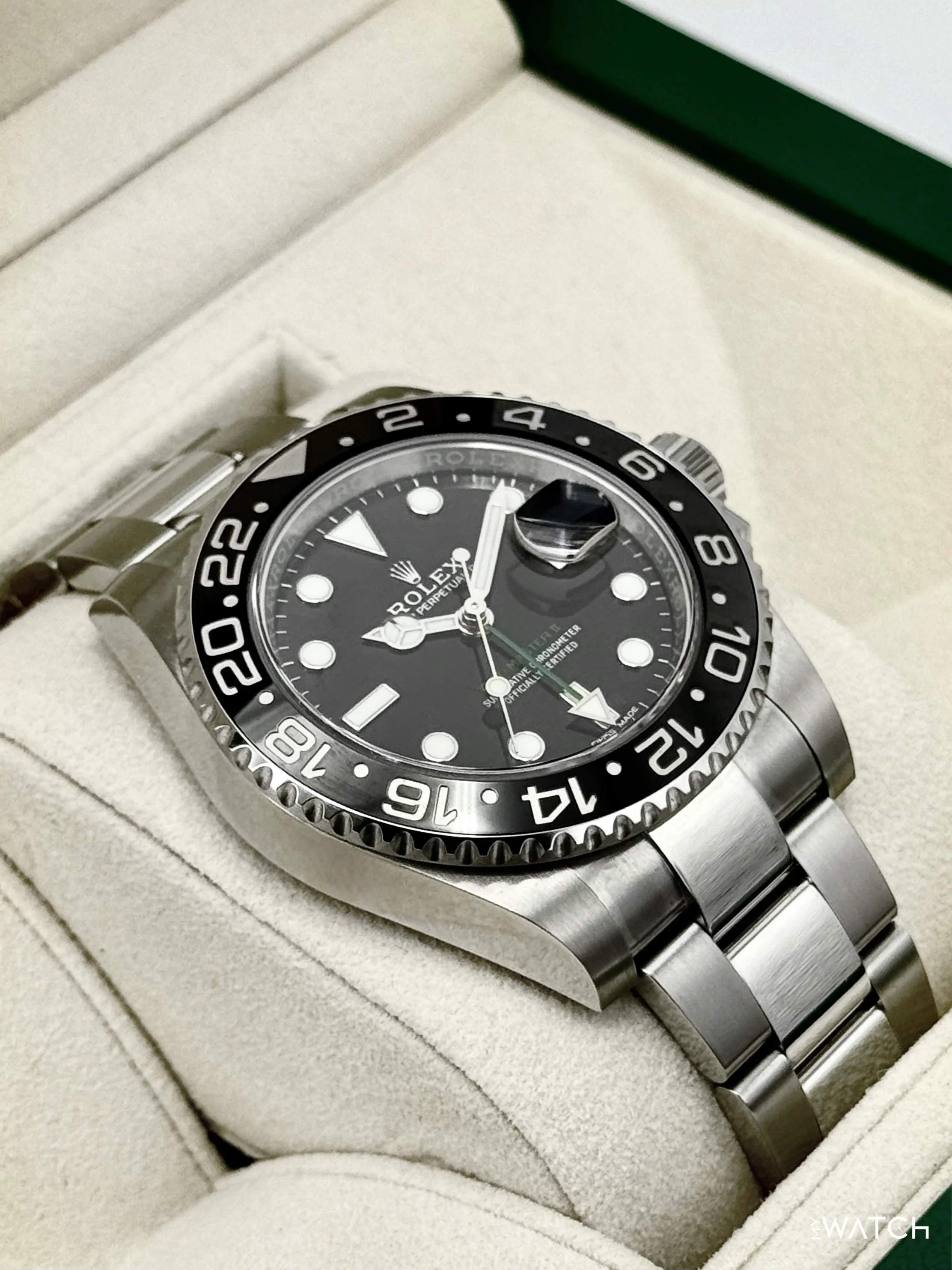 2018 Rolex GMT-Master II 40mm 116710LN Stainless Steel Black Dial - Image 6