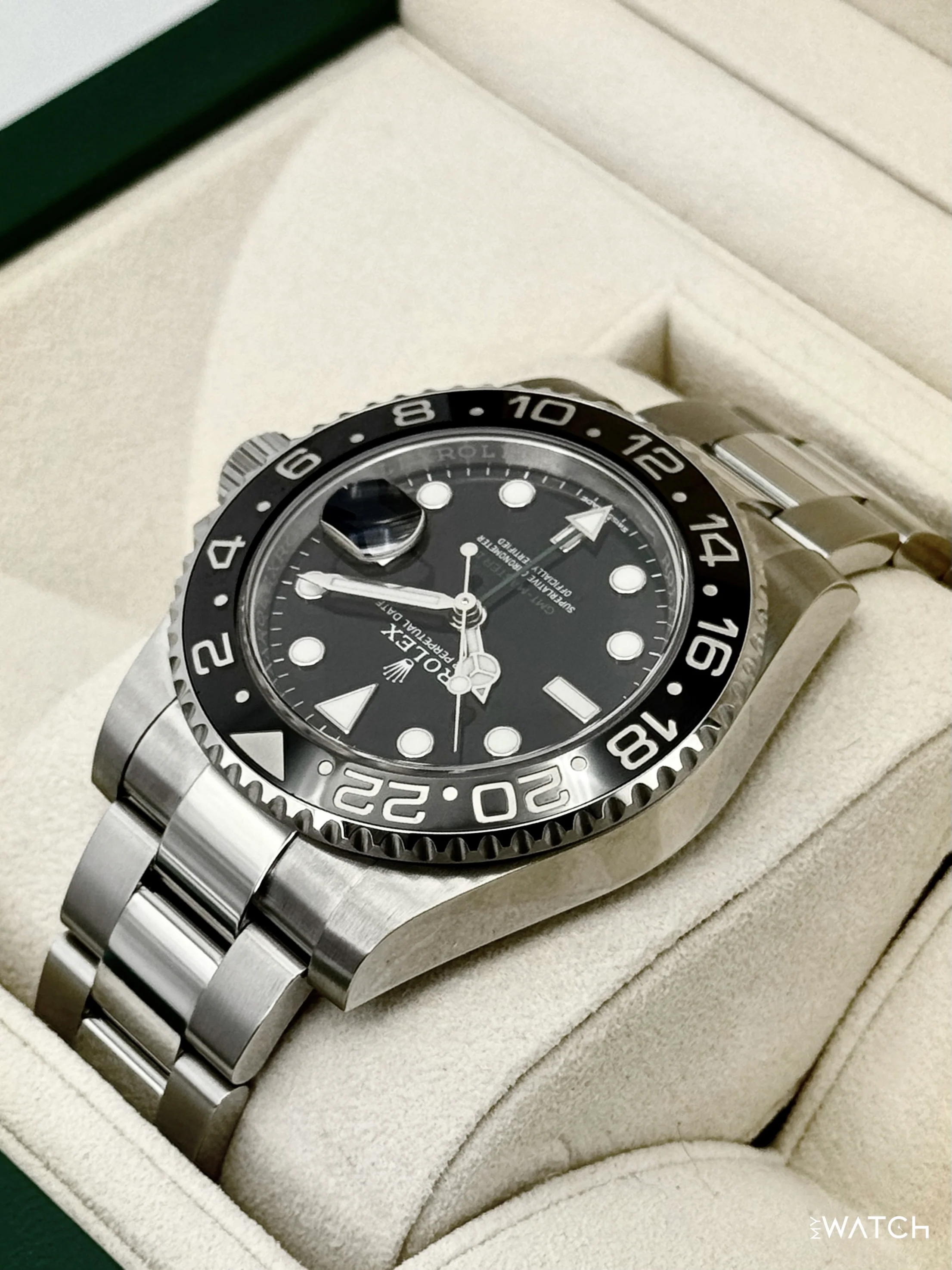 2018 Rolex GMT-Master II 40mm 116710LN Stainless Steel Black Dial - Image 7