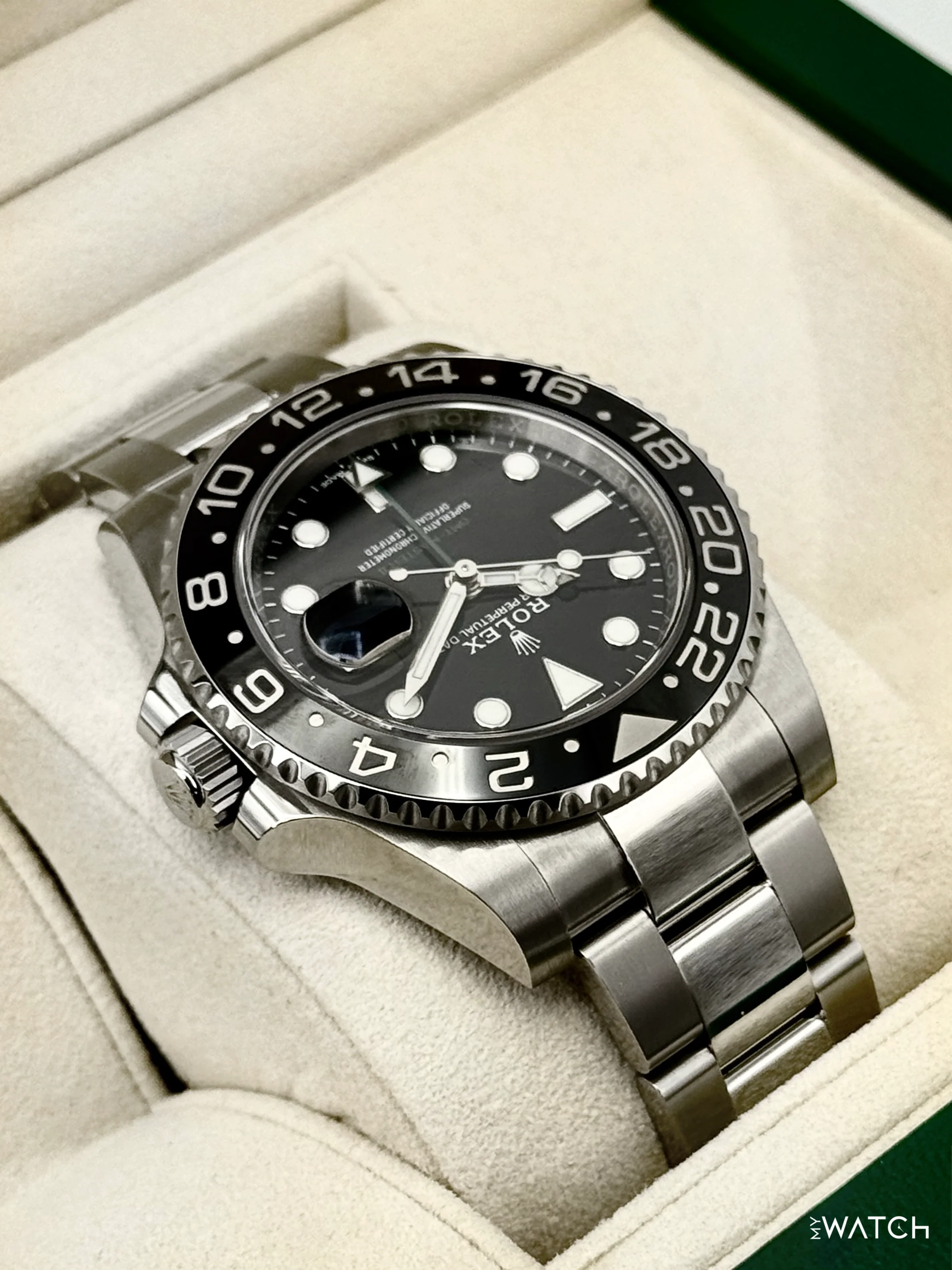 2018 Rolex GMT-Master II 40mm 116710LN Stainless Steel Black Dial - Image 8