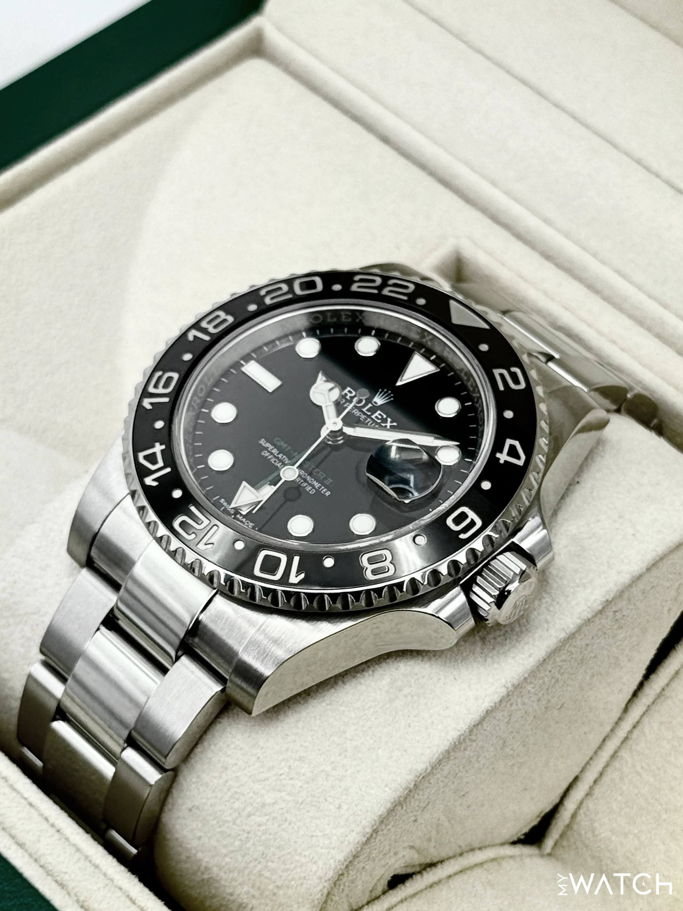 2018 Rolex GMT-Master II 40mm 116710LN Stainless Steel Black Dial - Image 5