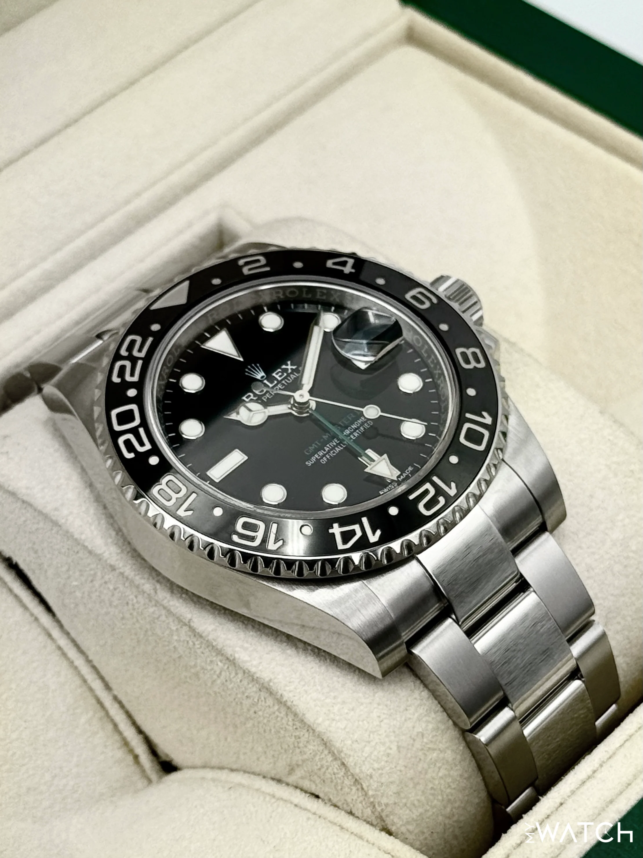 2018 Rolex GMT-Master II 40mm 116710LN Stainless Steel Black Dial - Image 6