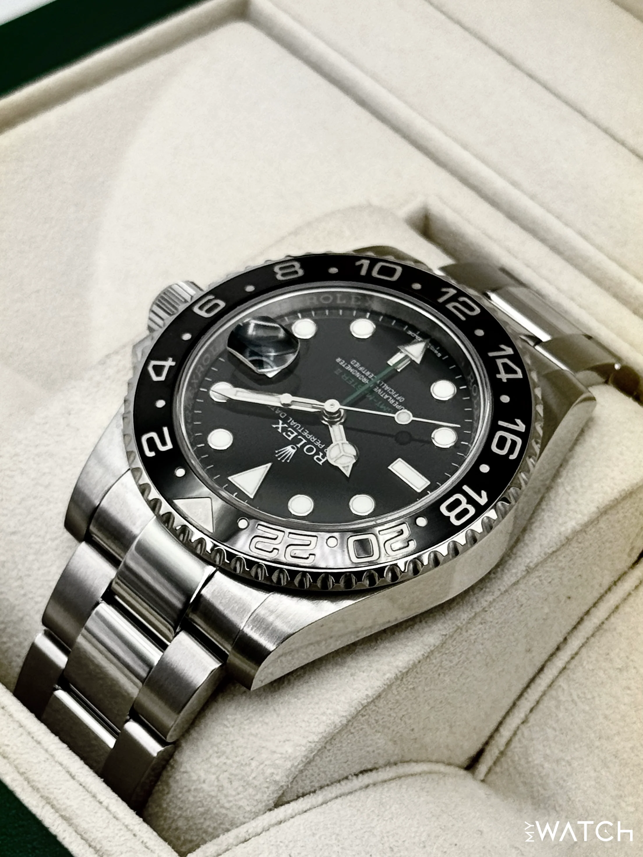 2018 Rolex GMT-Master II 40mm 116710LN Stainless Steel Black Dial - Image 7