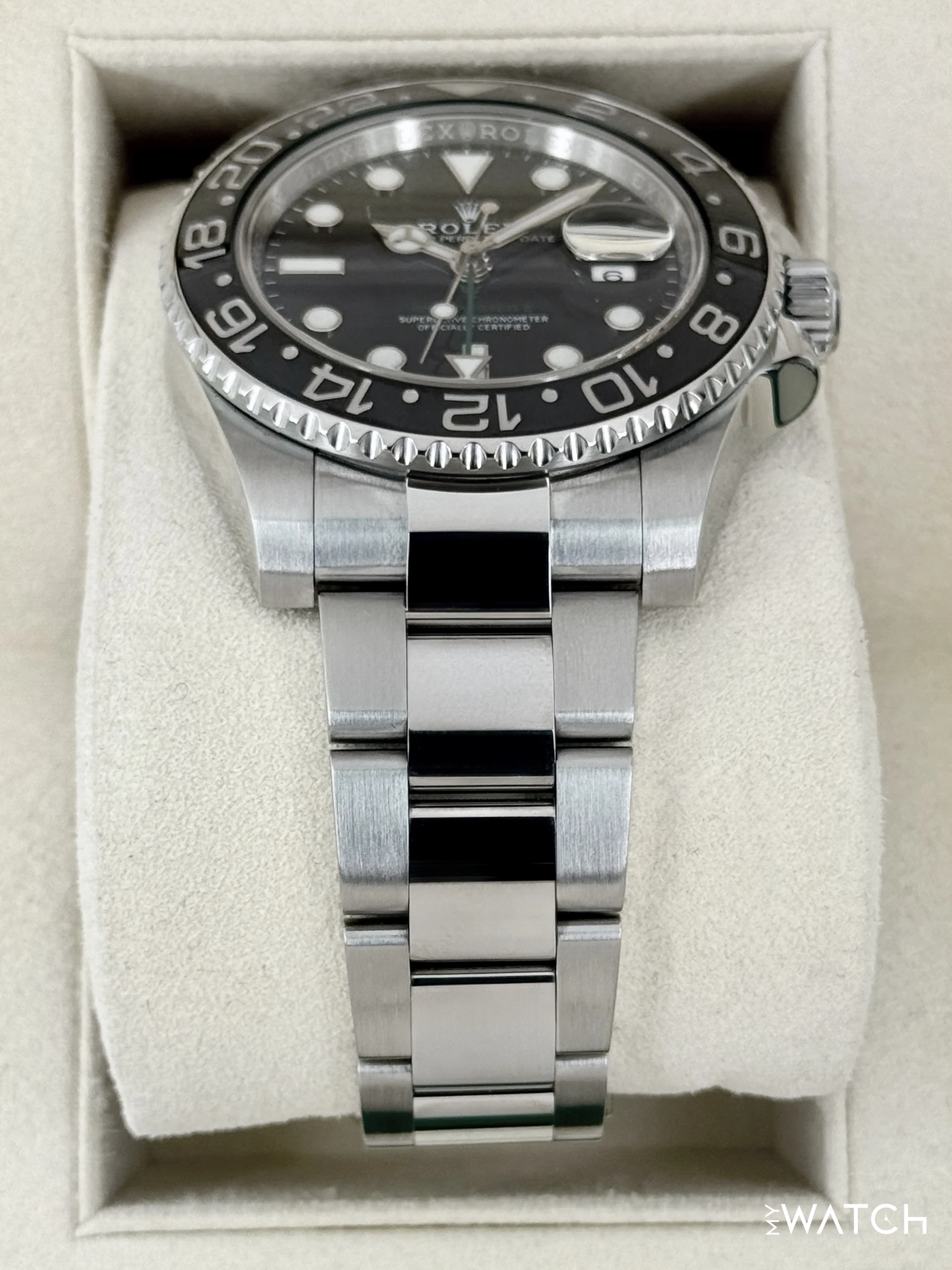 2018 Rolex GMT-Master II 40mm 116710LN Stainless Steel Black Dial - Image 3